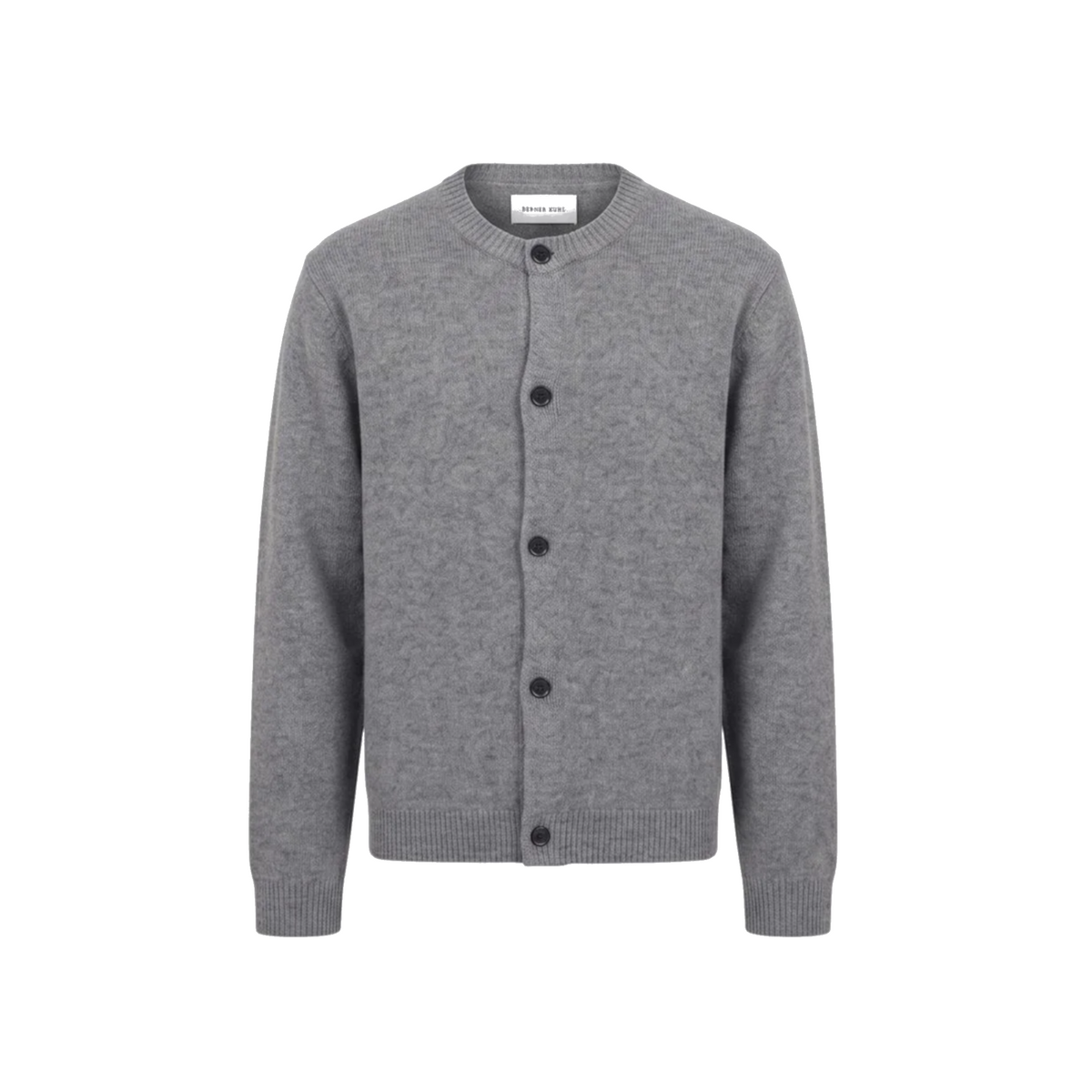 Cardigan Boiled Wool - Light Grey-Berner Kühl-W2 Store
