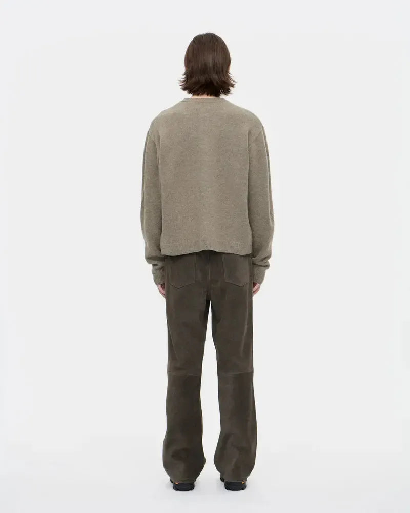 Cardigan Boiled Wool - Stone-Berner Kühl-W2 Store