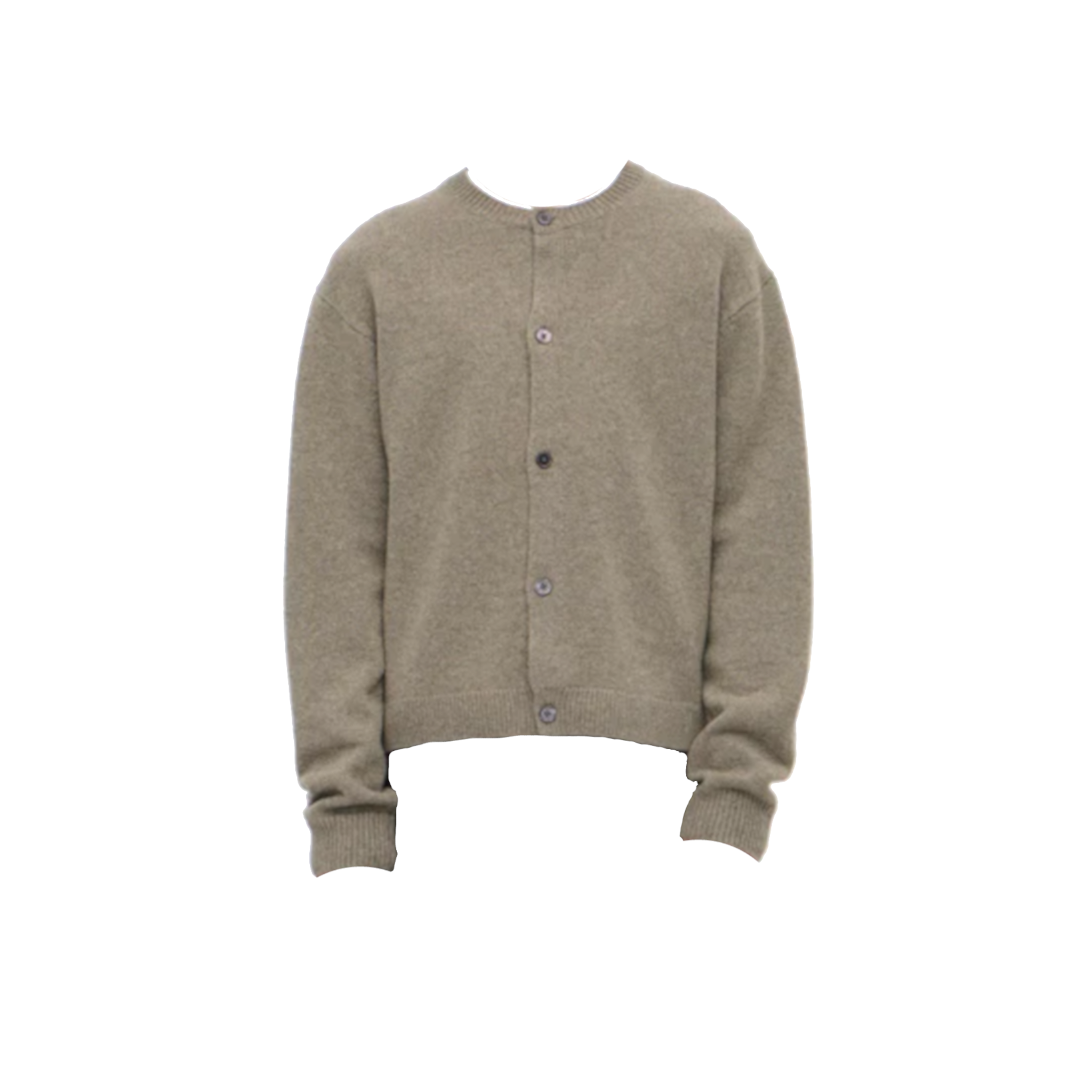 Cardigan Boiled Wool - Stone-Berner Kühl-W2 Store