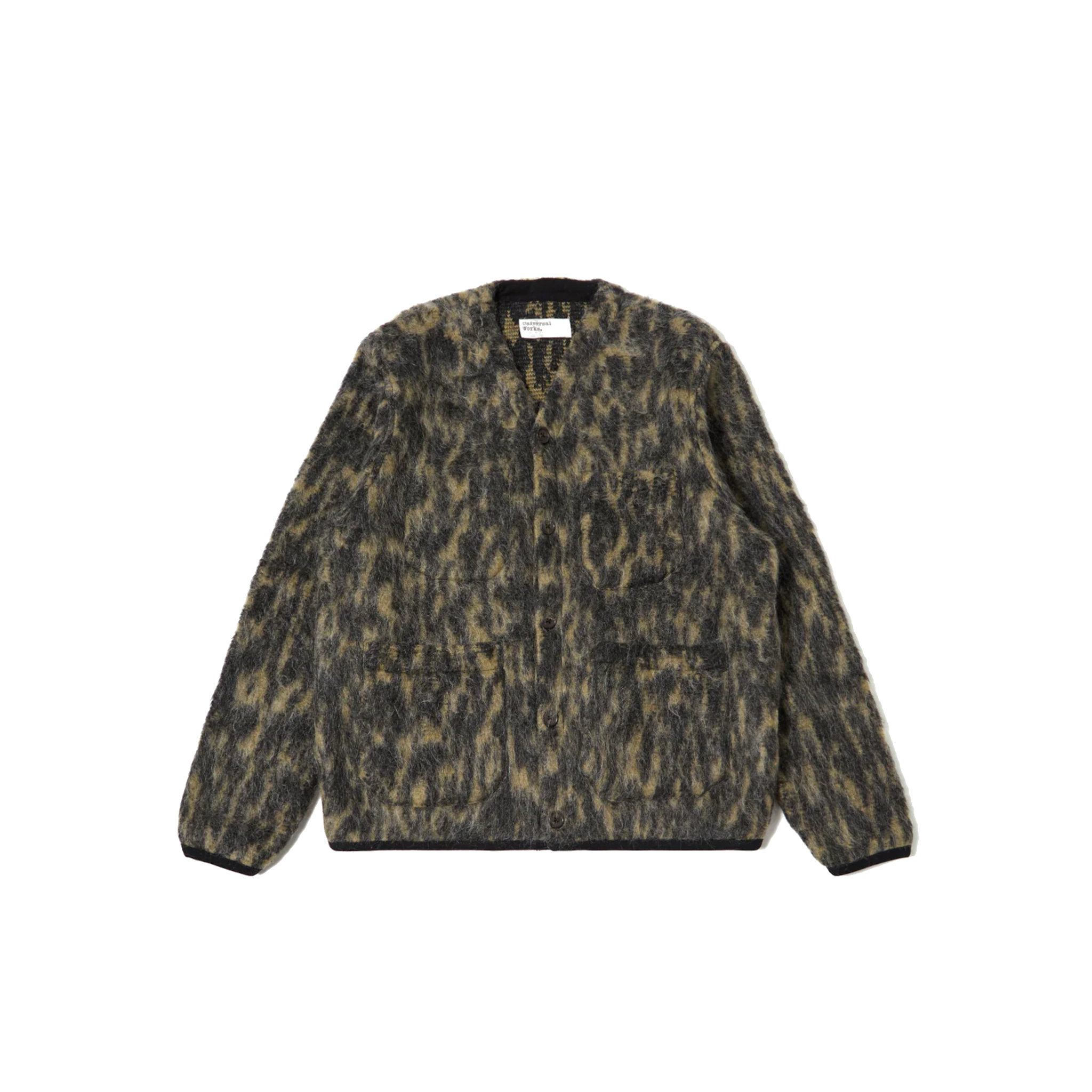 Cardigan Dolce Fleece - Charcoal-Universal Works-W2 Store