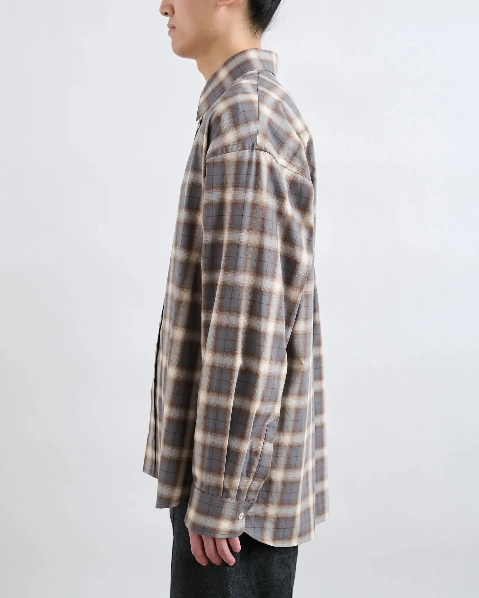 Chisholm Shirt - Ivory Espresso Check-Sage Nation-W2 Store