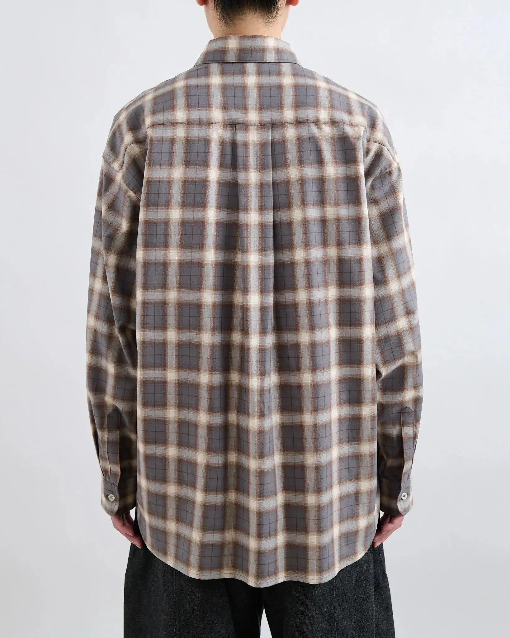 Chisholm Shirt - Ivory Espresso Check-Sage Nation-W2 Store