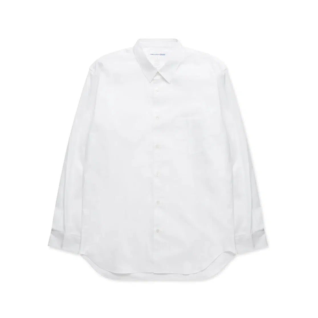 Classic Fit Poplin Shirt - White-Comme des Garçons Shirt Forever-W2 Store