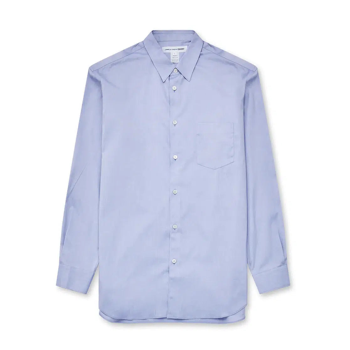 Classic Fit Shirt - Light Blue-Comme des Garçons Shirt-W2 Store