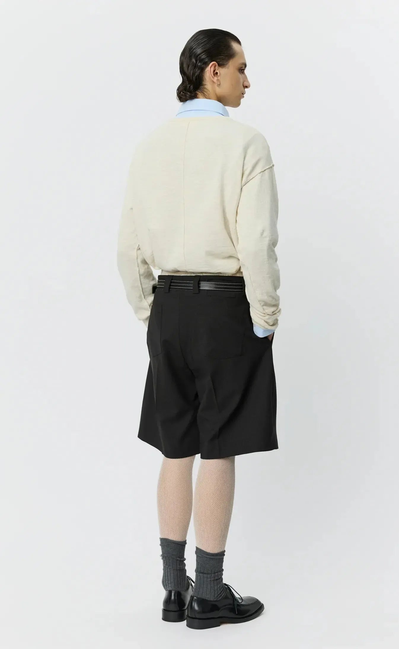 Classic Shorts - Dark Grey Stripe-mfpen-W2 Store