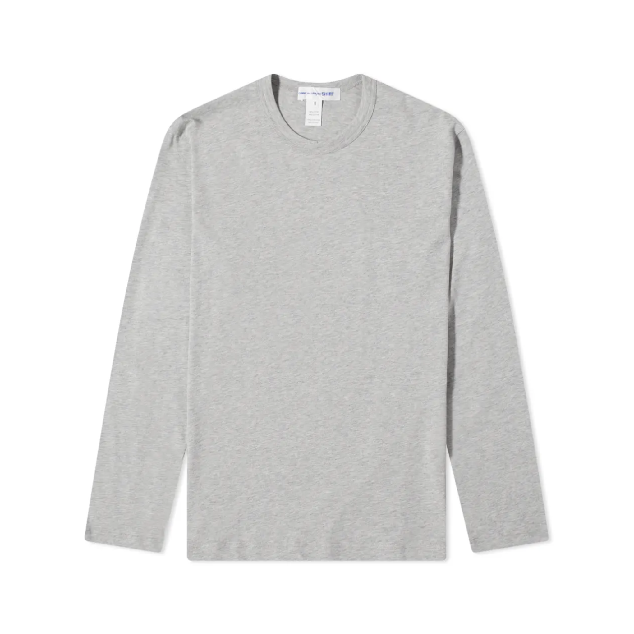 Comme des Garçons Shirt Long Sleeve T Shirt - Grey-Comme des Garçons Shirt-W2 Store