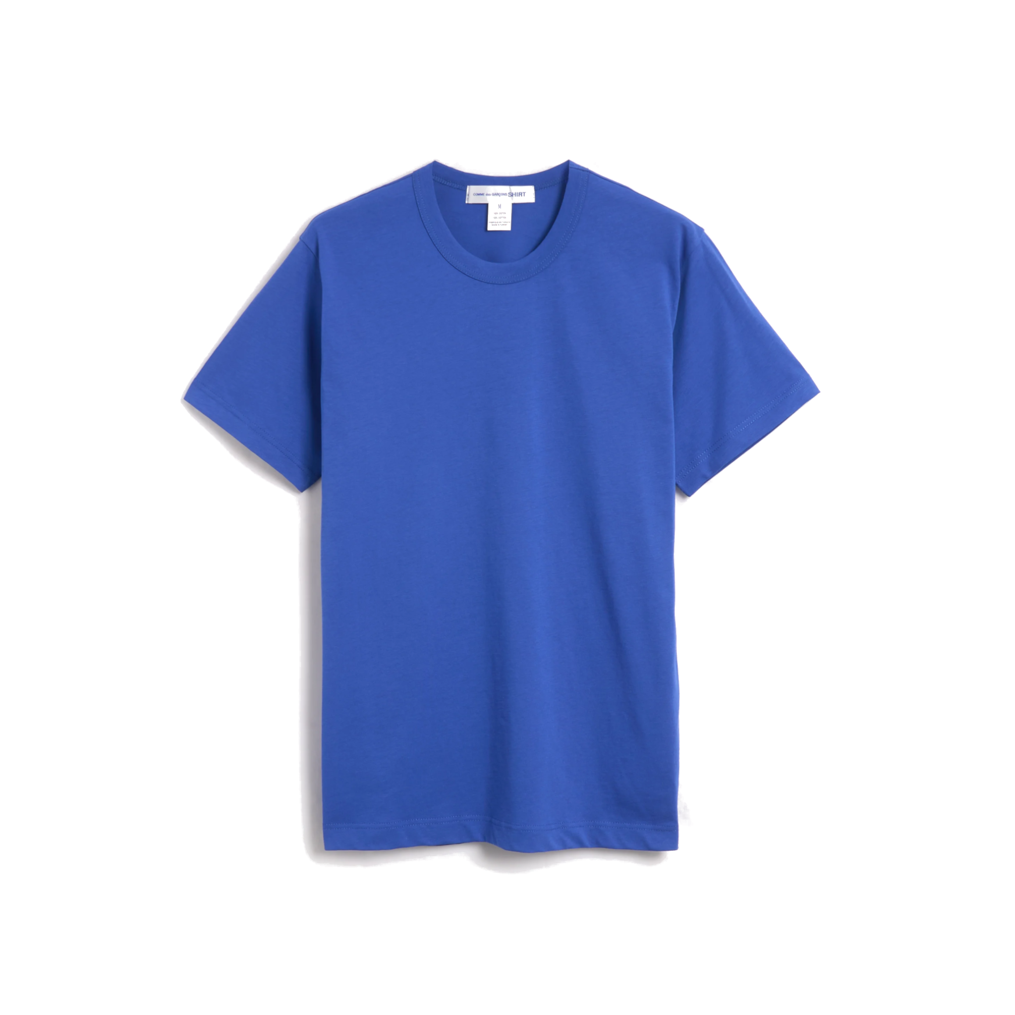 Comme des Garçons Shirt Short Sleeve T Shirt - Blue-Comme des Garçons Shirt-W2 Store