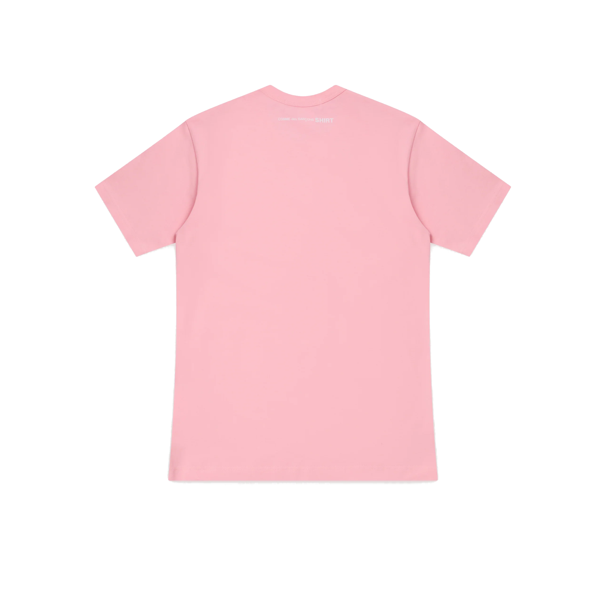 Comme des Garçons Shirt Short Sleeve T Shirt - Pastel Pink-Comme des Garçons Shirt-W2 Store