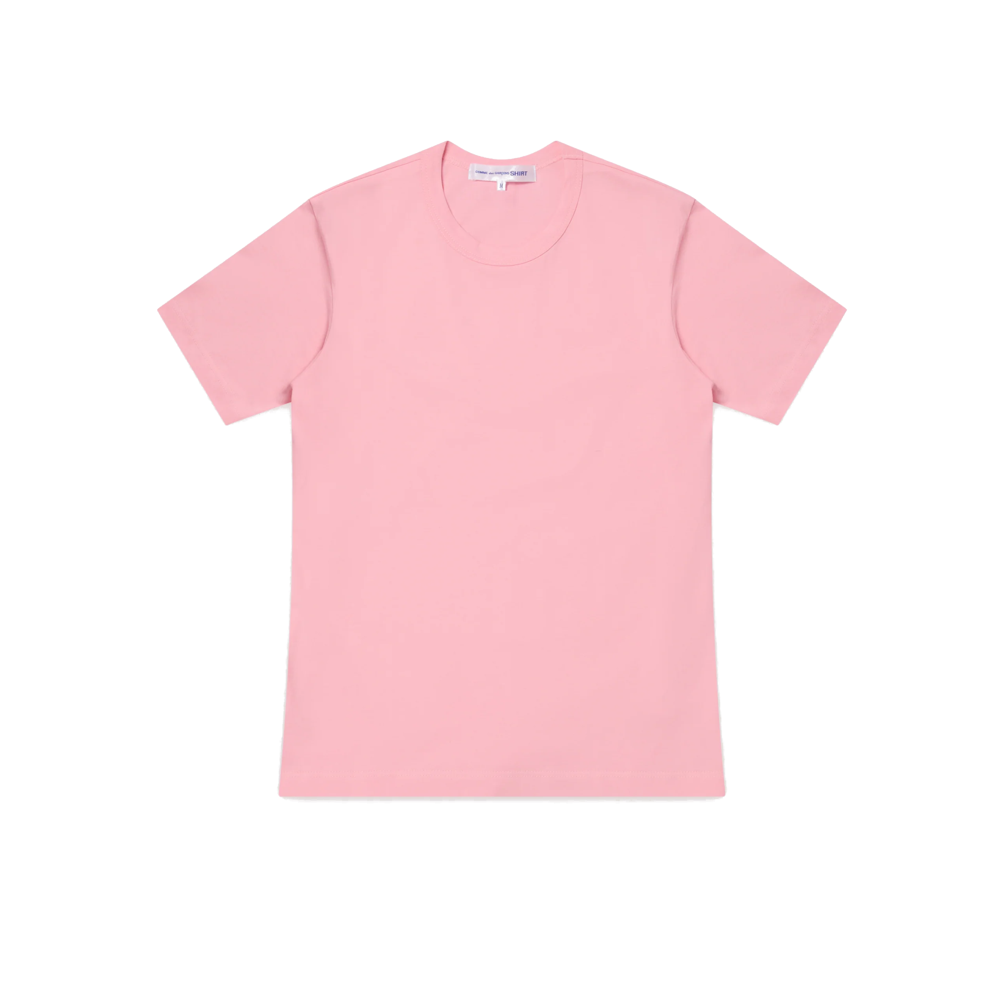 Comme des Garçons Shirt Short Sleeve T Shirt - Pastel Pink-Comme des Garçons Shirt-W2 Store