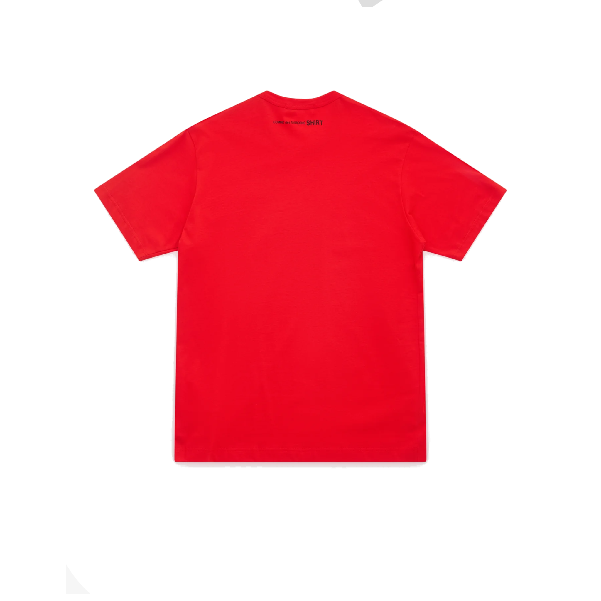Comme des Garçons Shirt Short Sleeve T Shirt - Red-Comme des Garçons Shirt-W2 Store