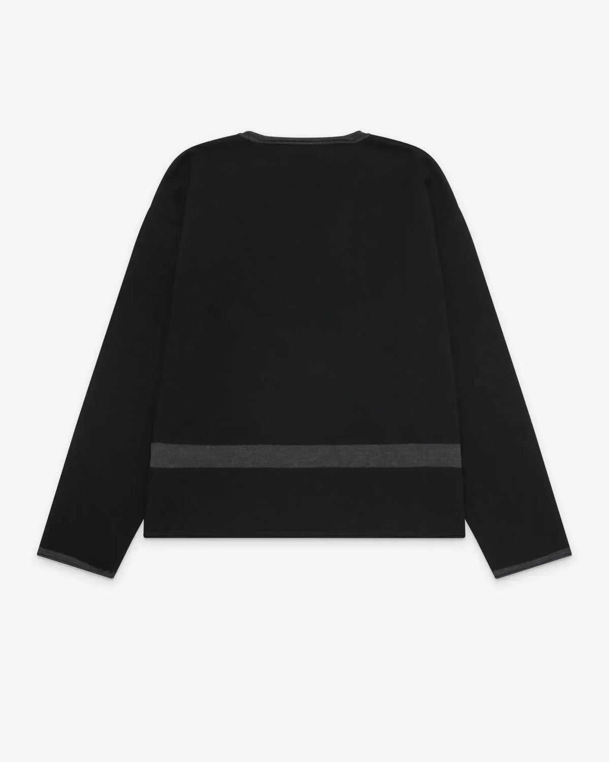 Cone O-Neck Sweater - Black-mfpen-W2 Store