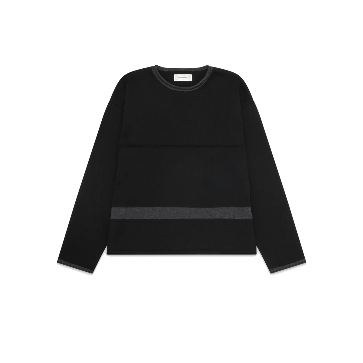 Cone O-Neck Sweater - Black-mfpen-W2 Store