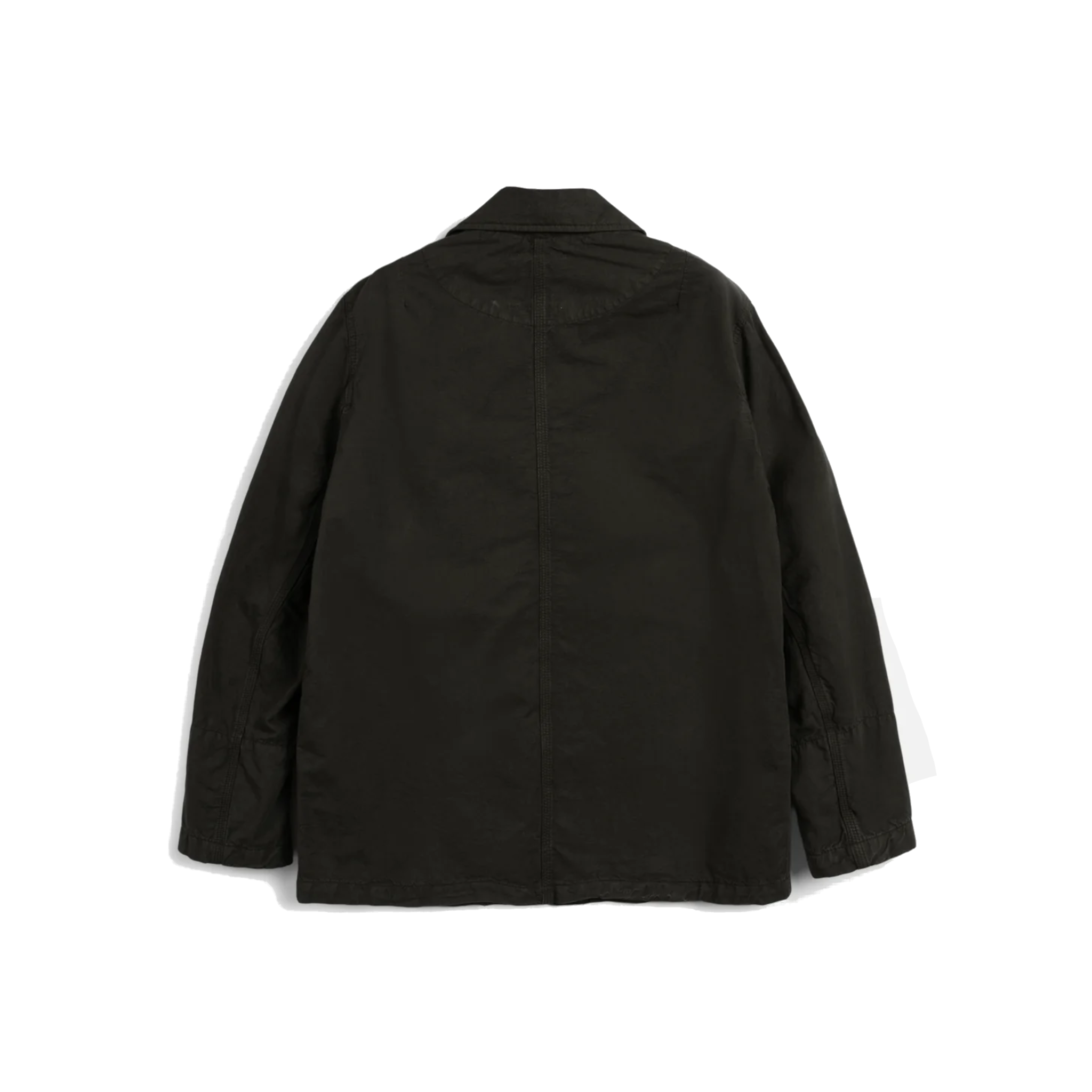 Construction Jacket Gmt Dye Cotton Linen Organic - Dark Green-YMC-W2 Store