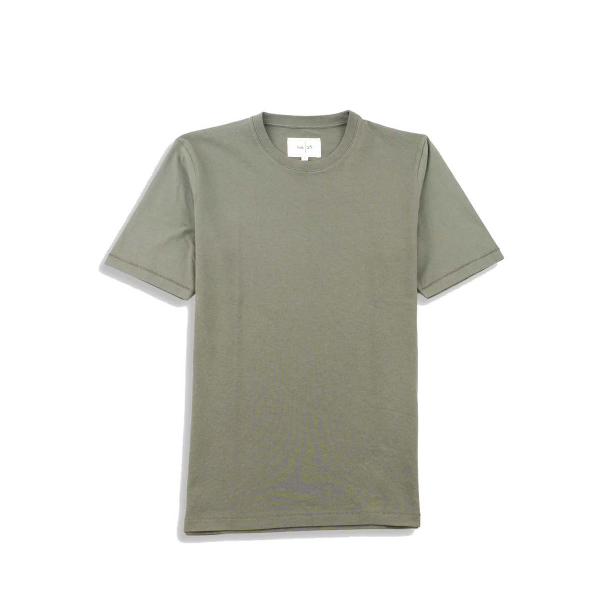 Contrast Sleeve T-Shirt - Olive-Folk-W2 Store