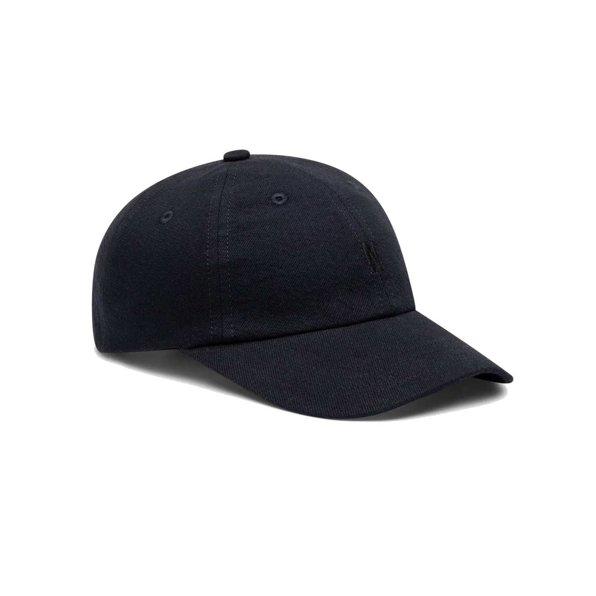 Cotton Wool Twill 6-Panel Cap - Dark Navy-Norse Projects-W2 Store