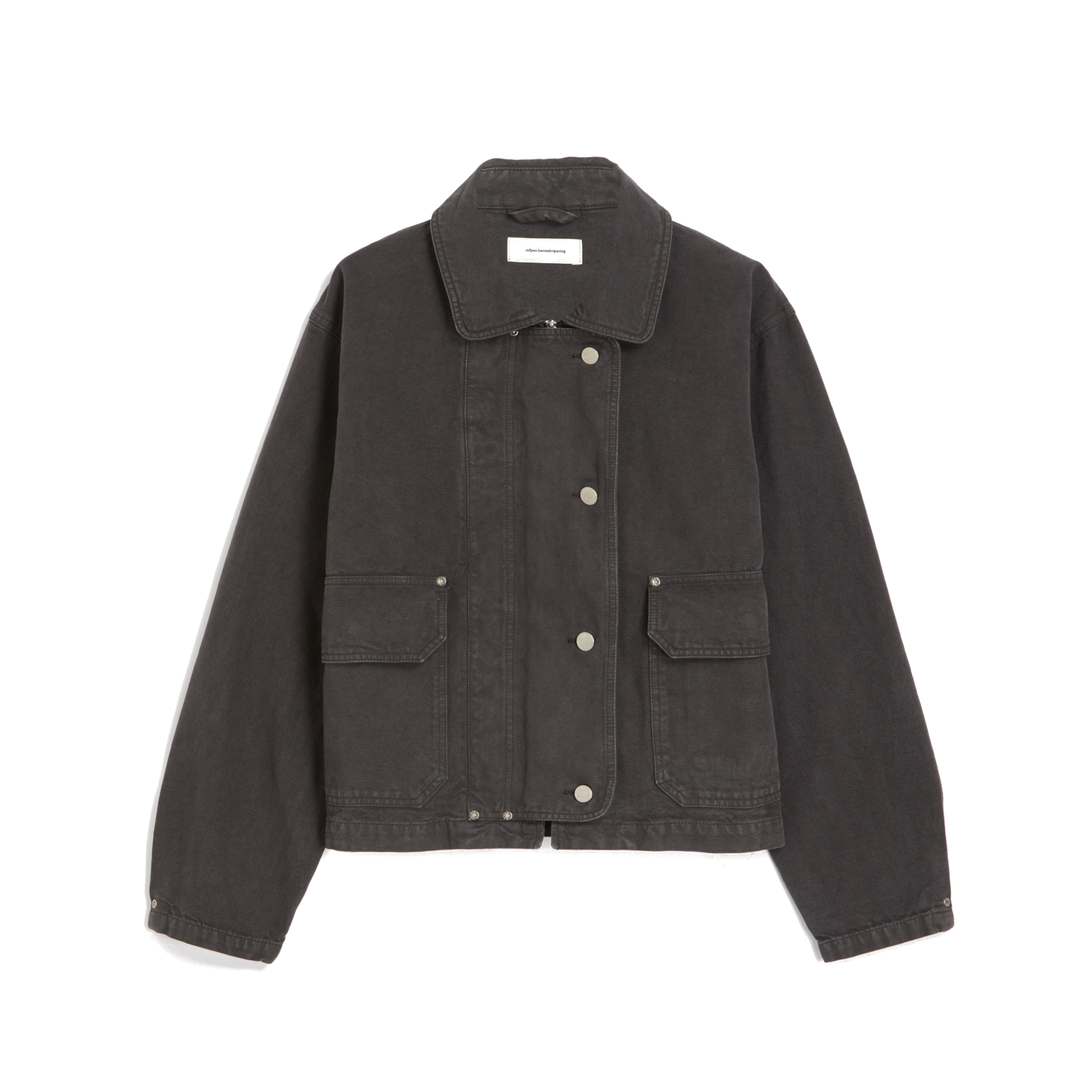 Courier Jacket - Washed Grey Canvas-mfpen-W2 Store