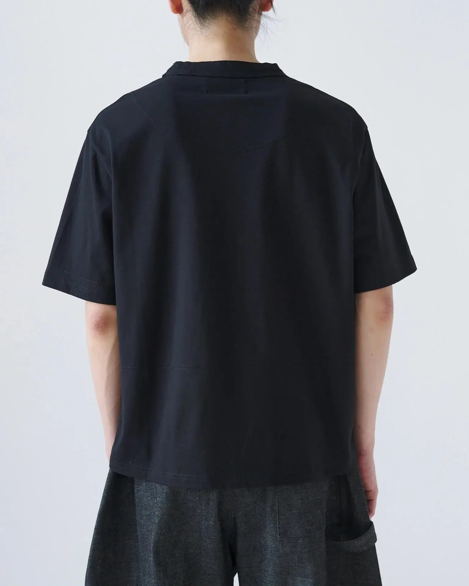 Cross Stitch T-Shirt - Black-Sage Nation-W2 Store