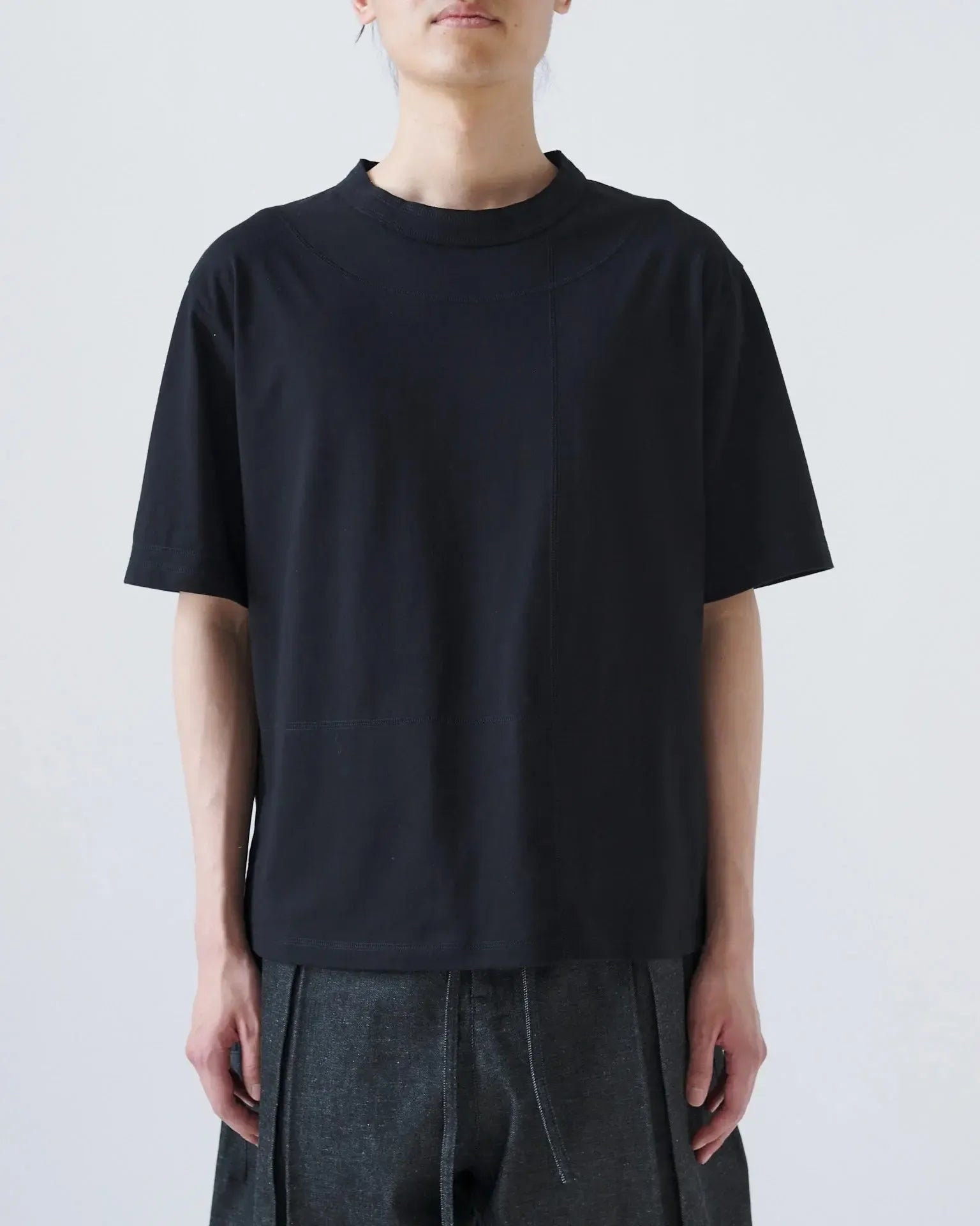 Cross Stitch T-Shirt - Black-Sage Nation-W2 Store