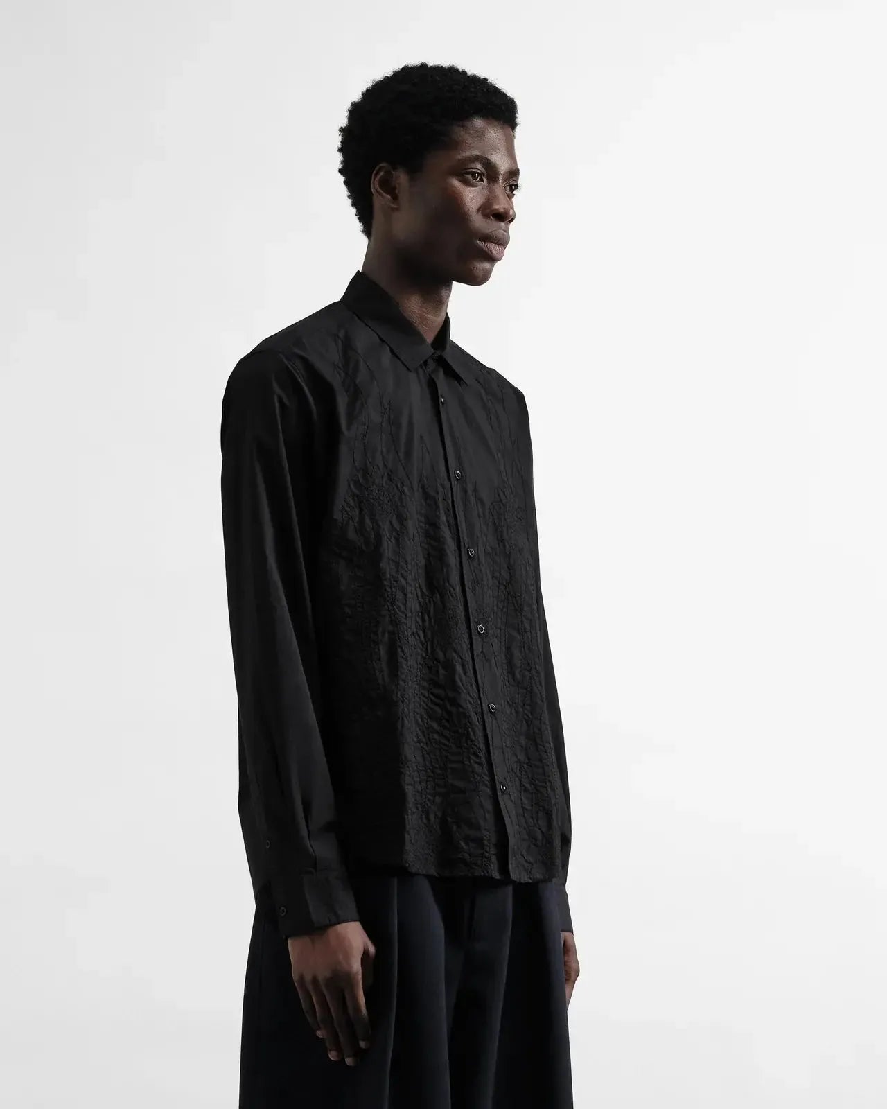 Curtis Shirt - Black-YMC-W2 Store