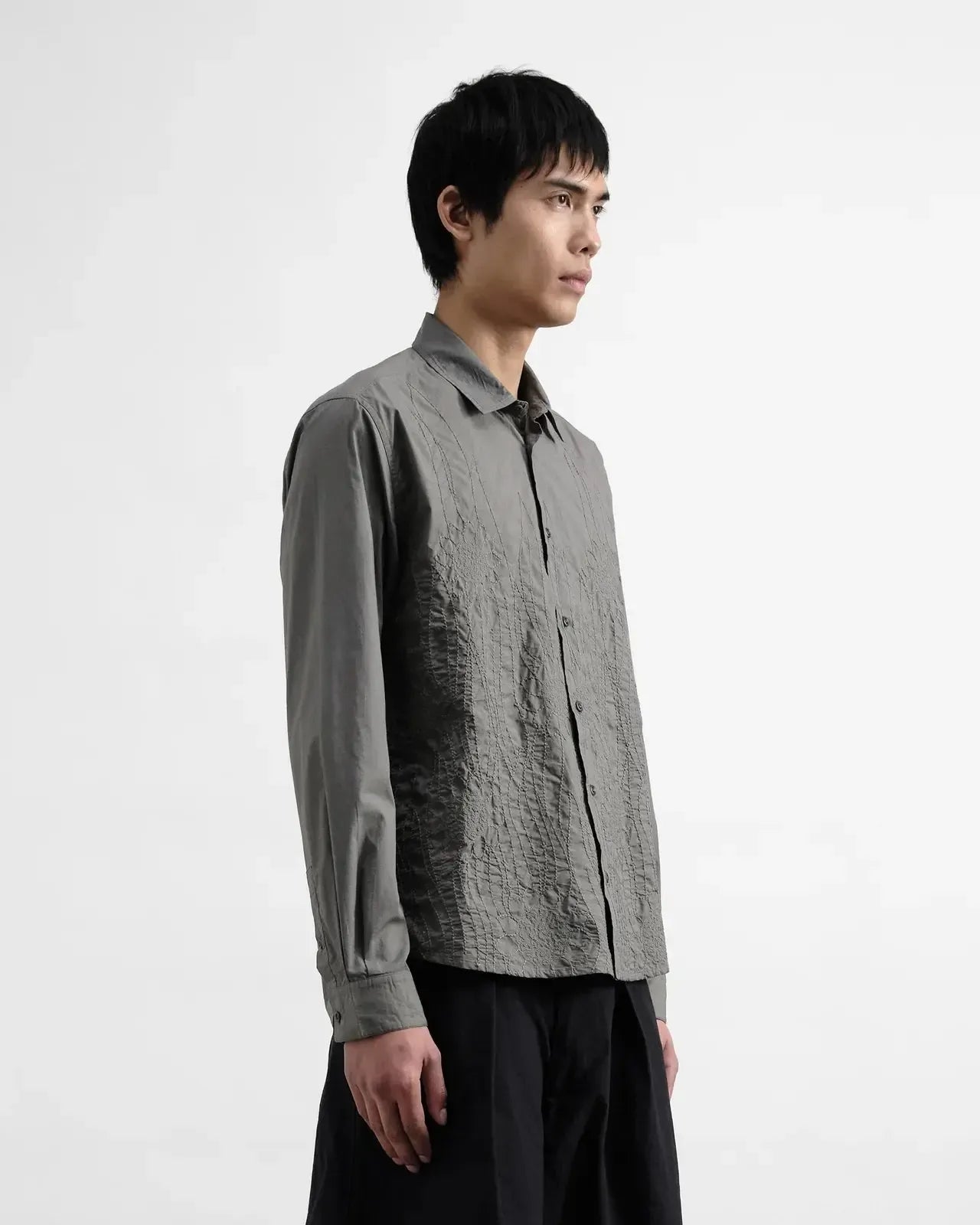 Curtis Shirt - Gunmetal-YMC-W2 Store
