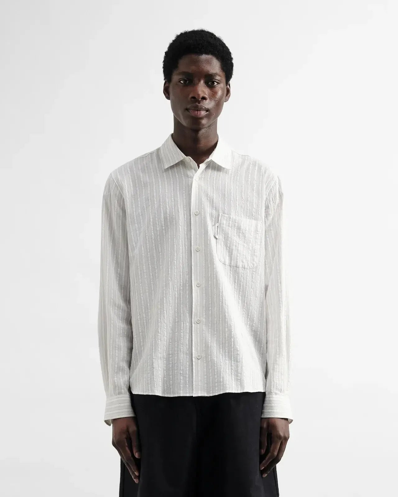 Curtis Shirt - Natural Stripe-YMC-W2 Store