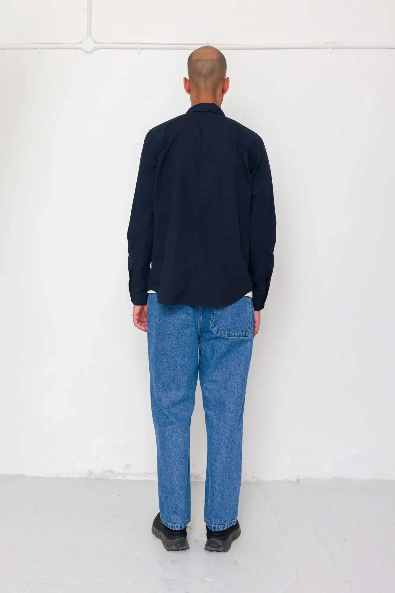Curve Shirt - Deep Navy-Folk-W2 Store