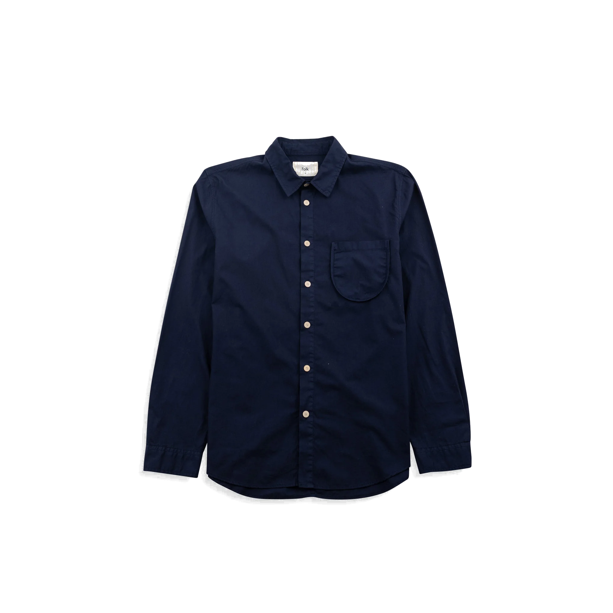 Curve Shirt - Deep Navy-Folk-W2 Store