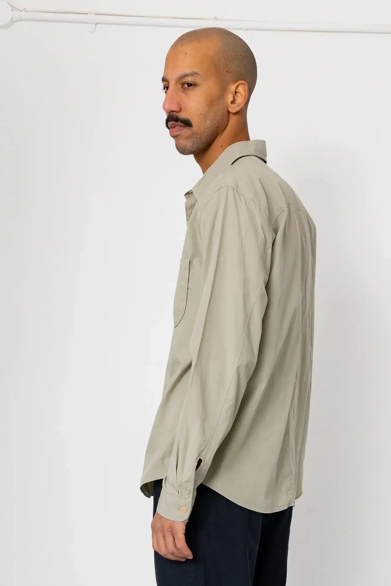 Curve Shirt - Silver Sage-Folk-W2 Store