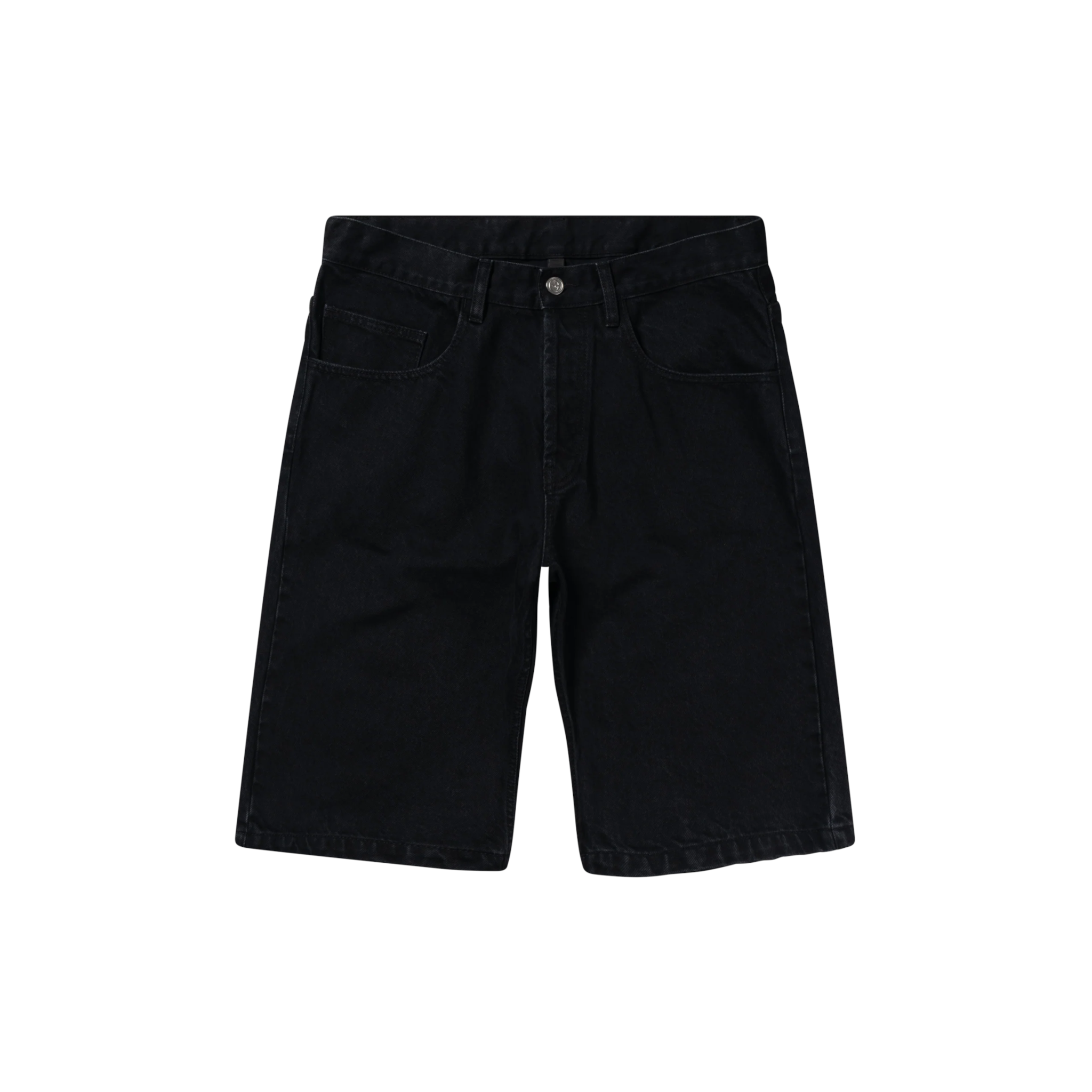 Denim Bagi Shorts - Black-No Problemo-W2 Store