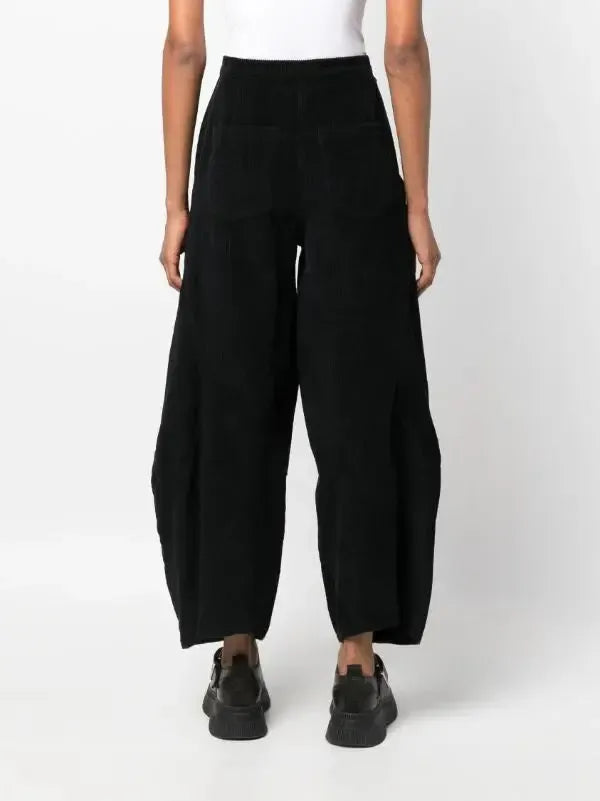 Digi Corduroy Pant - Black-Henrik Vibskov-W2 Store