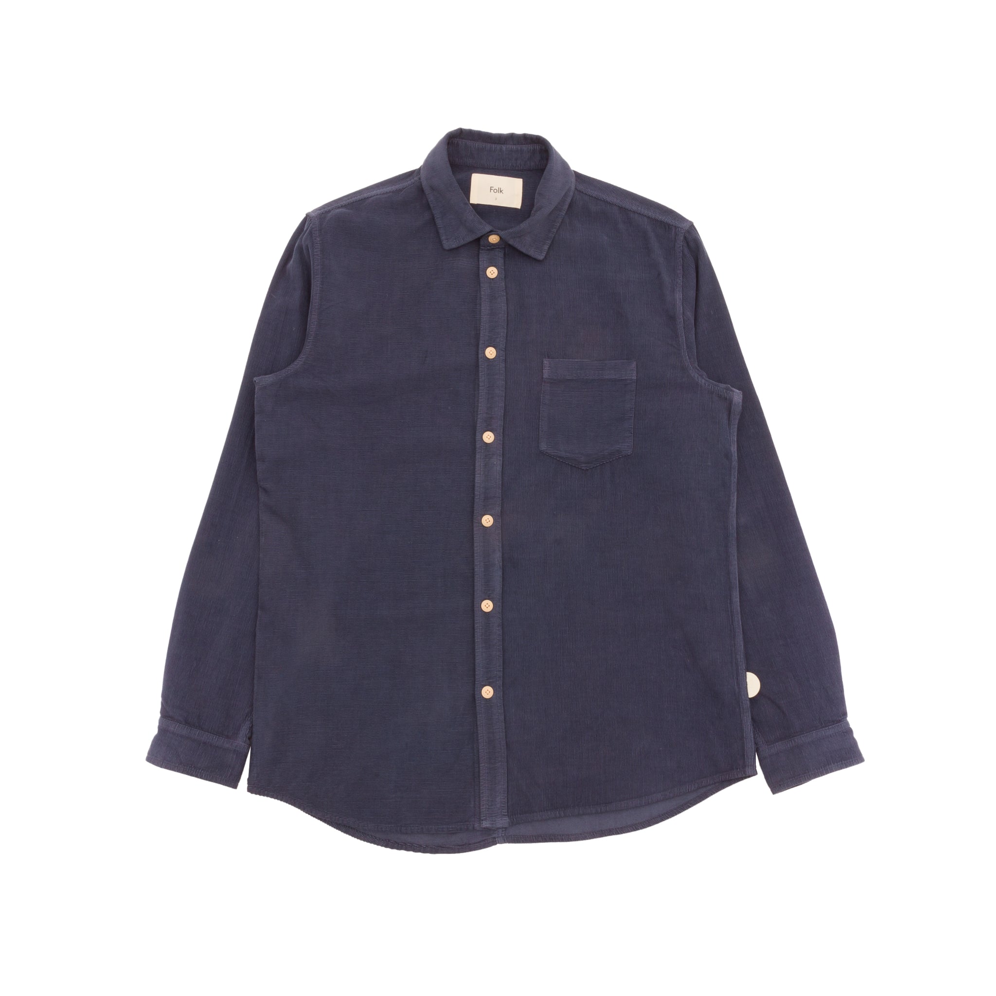 Direction Babycord Shirt - Washed Ink-Folk-W2 Store