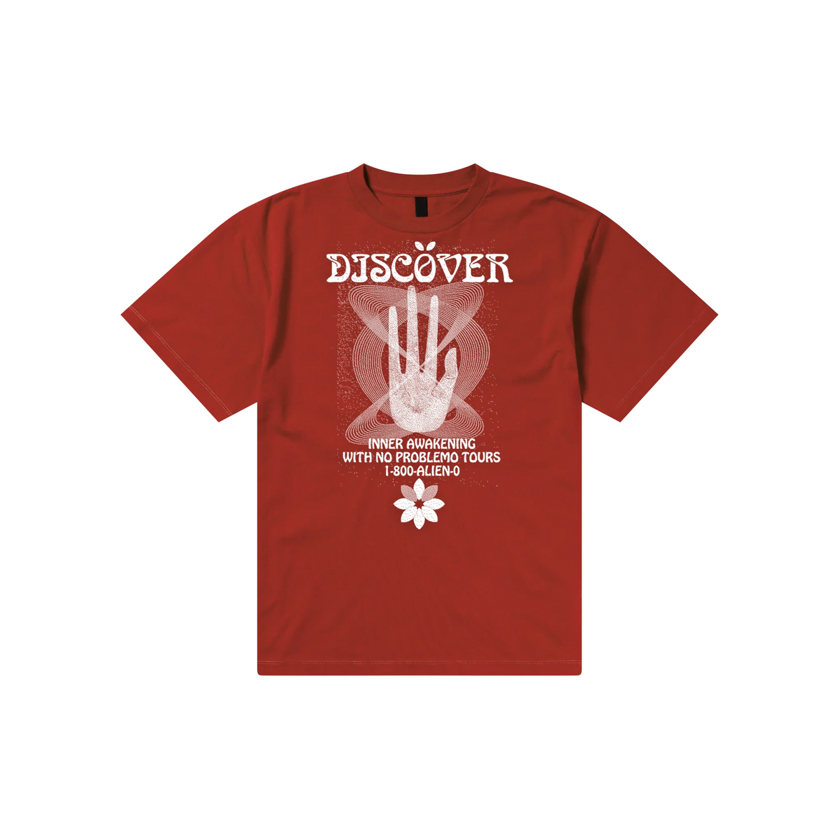 Discovery Short Sleeve T-Shirt - Red-No Problemo-W2 Store