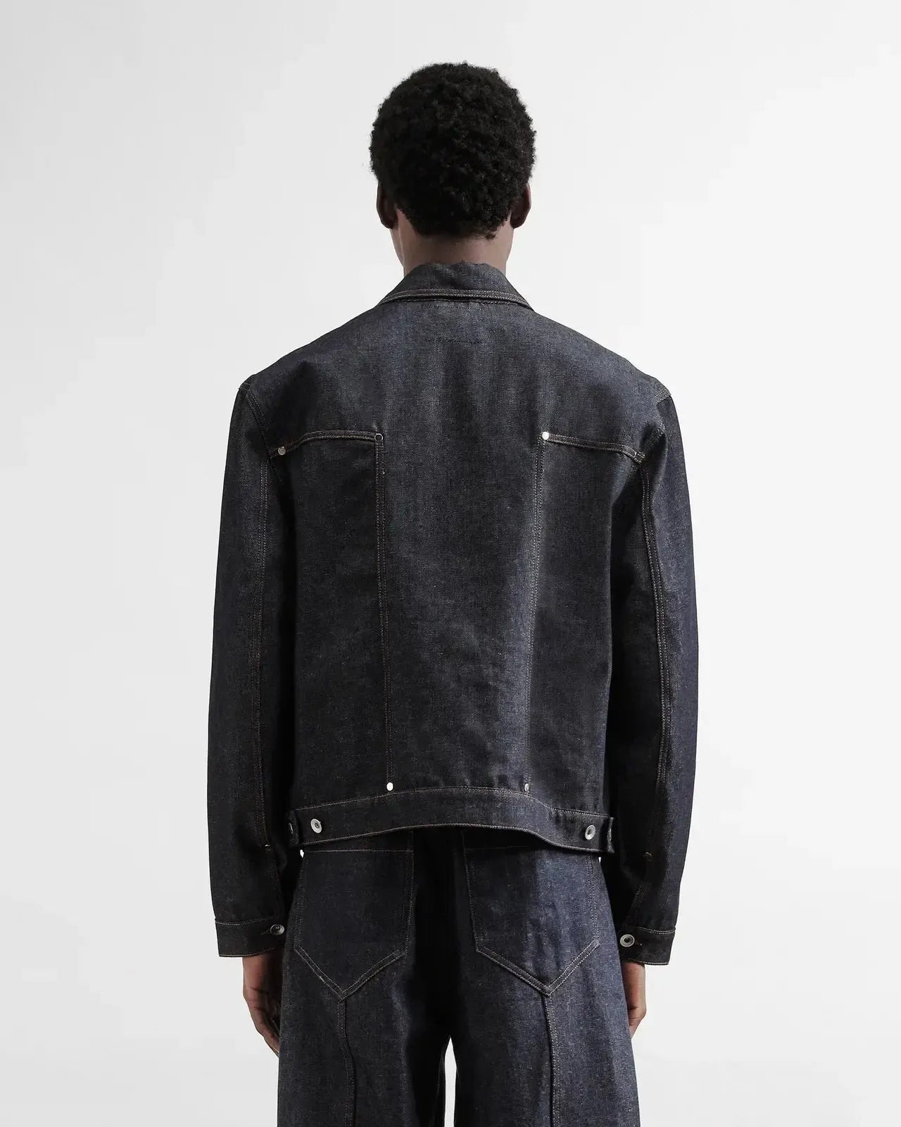Displaced Seam Jean - Indigo-YMC-W2 Store