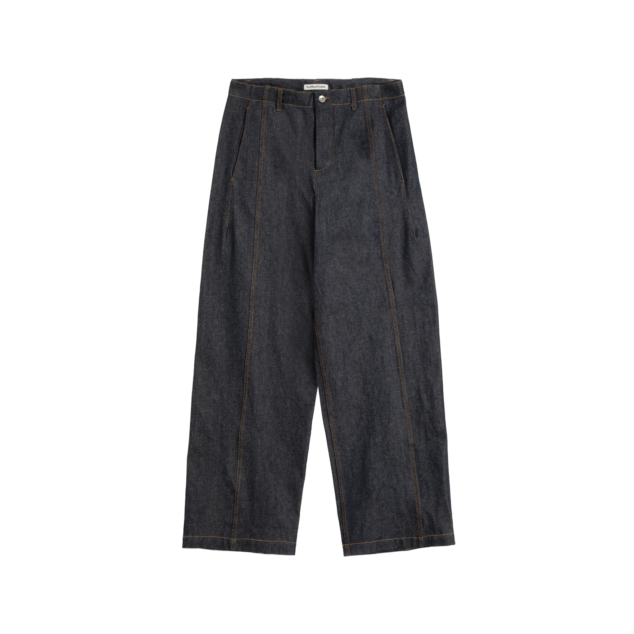 Displaced Seam Jean - Indigo-YMC-W2 Store