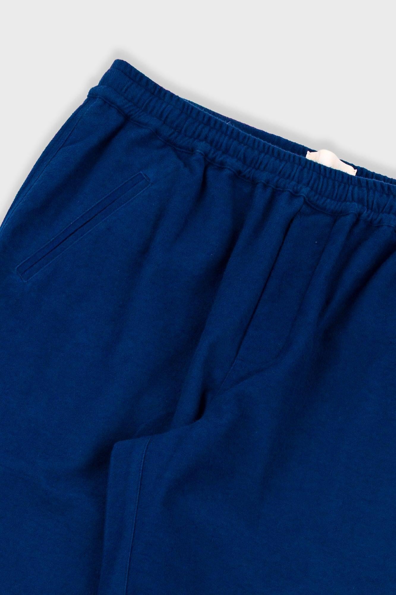 Drawcord Assembly Pant - Ink Blue Moleskin-Folk-W2 Store