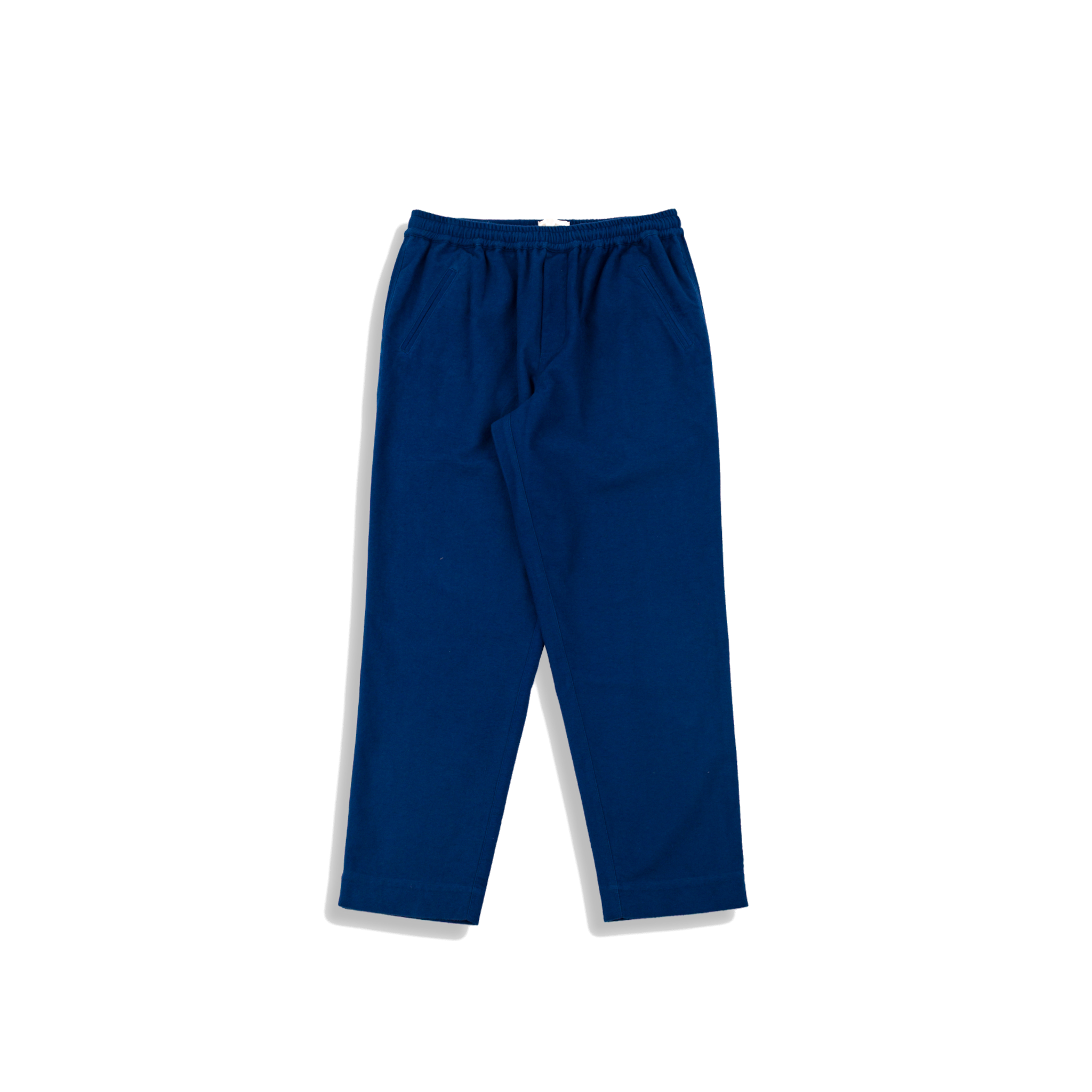 Drawcord Assembly Pant - Ink Blue Moleskin-Folk-W2 Store