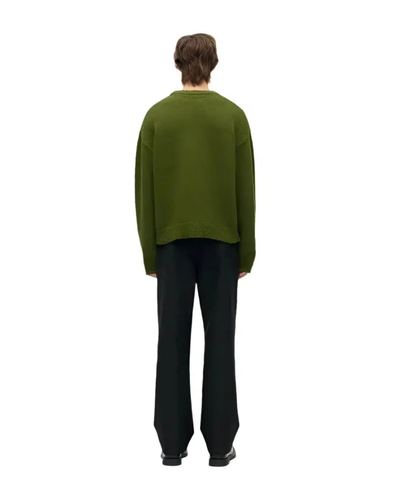 Drop Crew Sweater - Grass-Berner Kühl-W2 Store