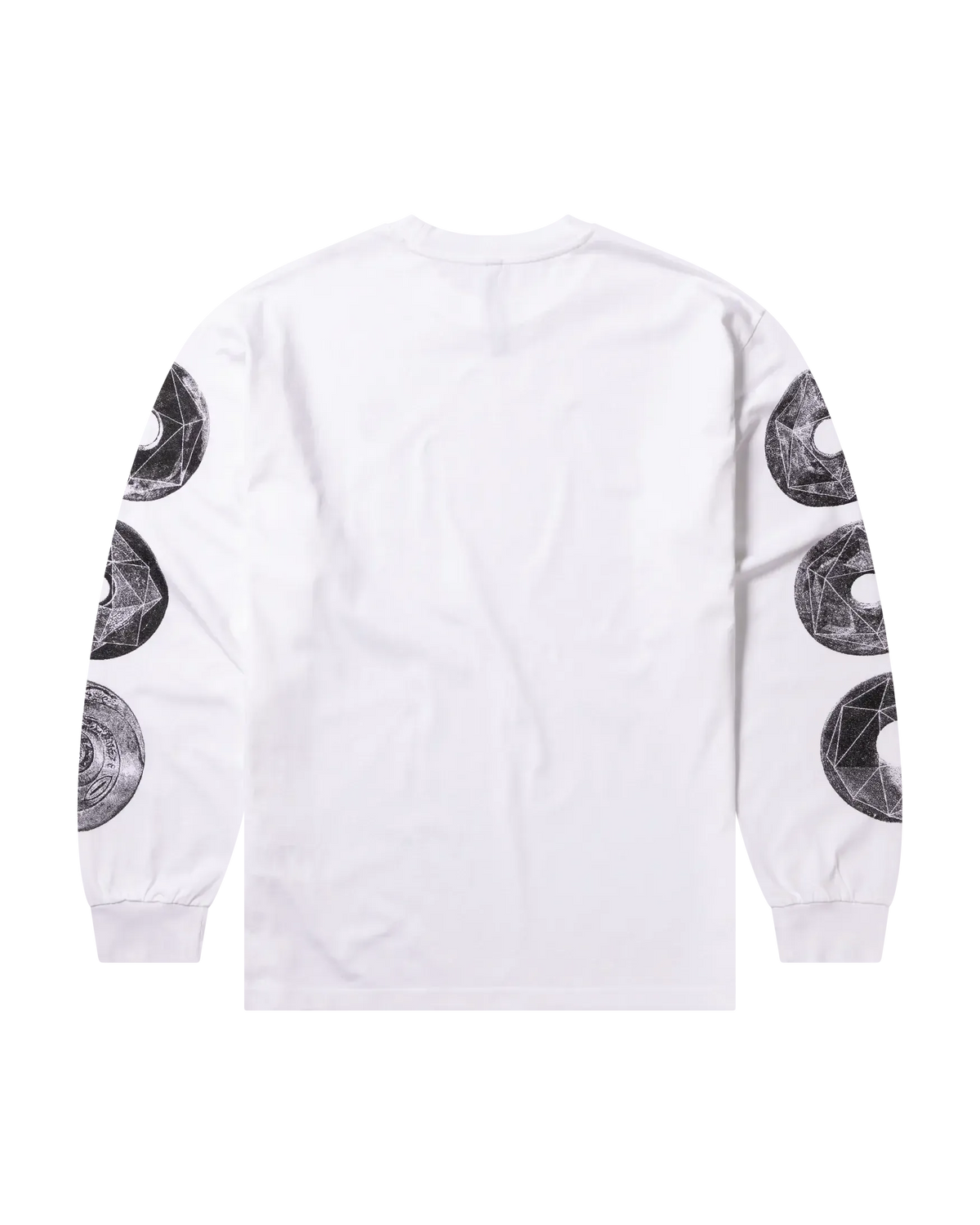Dropa Long Sleeve T-Shirt - White-No Problemo-W2 Store