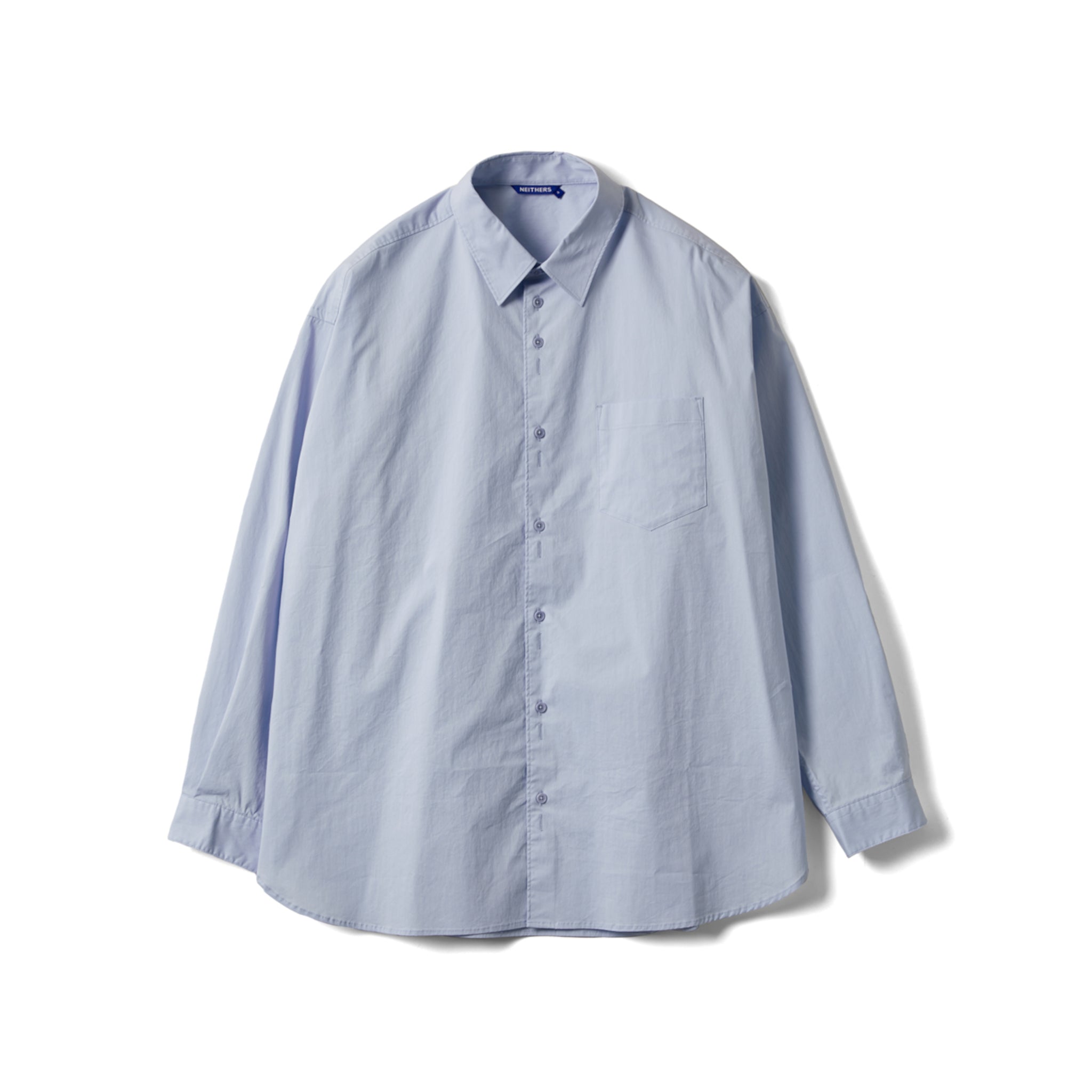 Drunken Collar Shirt - Sky Blue-Neithers-W2 Store