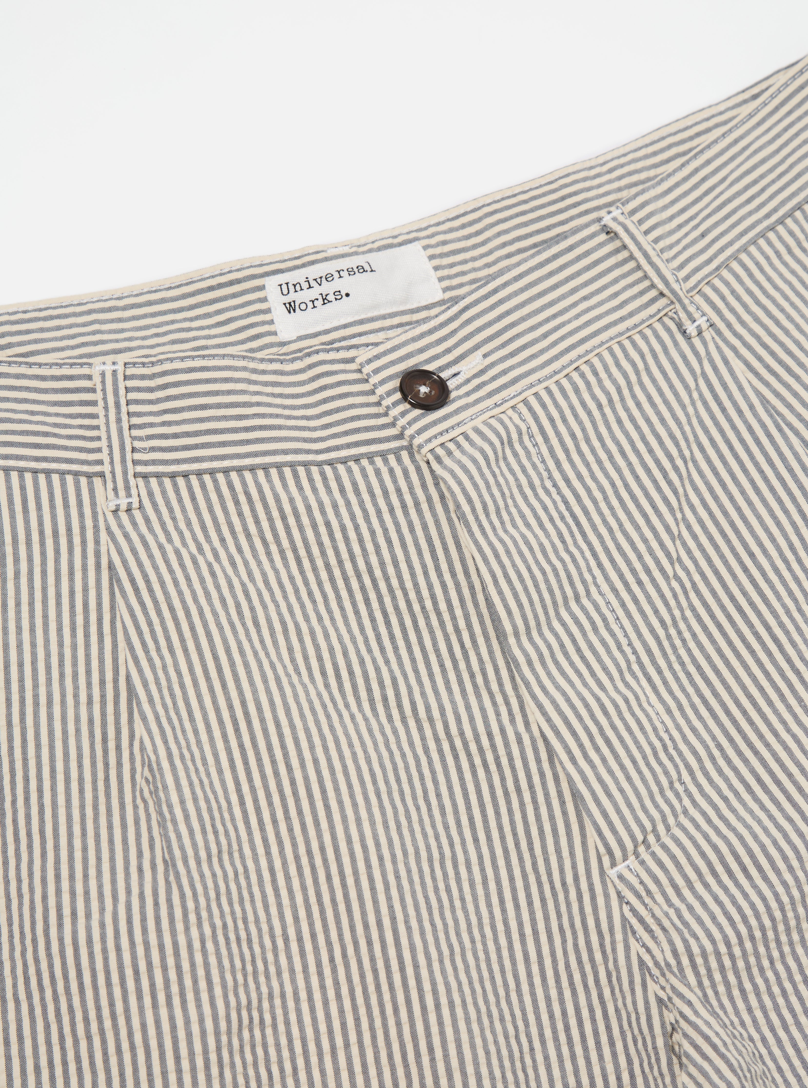 Duke Pant Derby Stripe - Grey-Universal Works-W2 Store