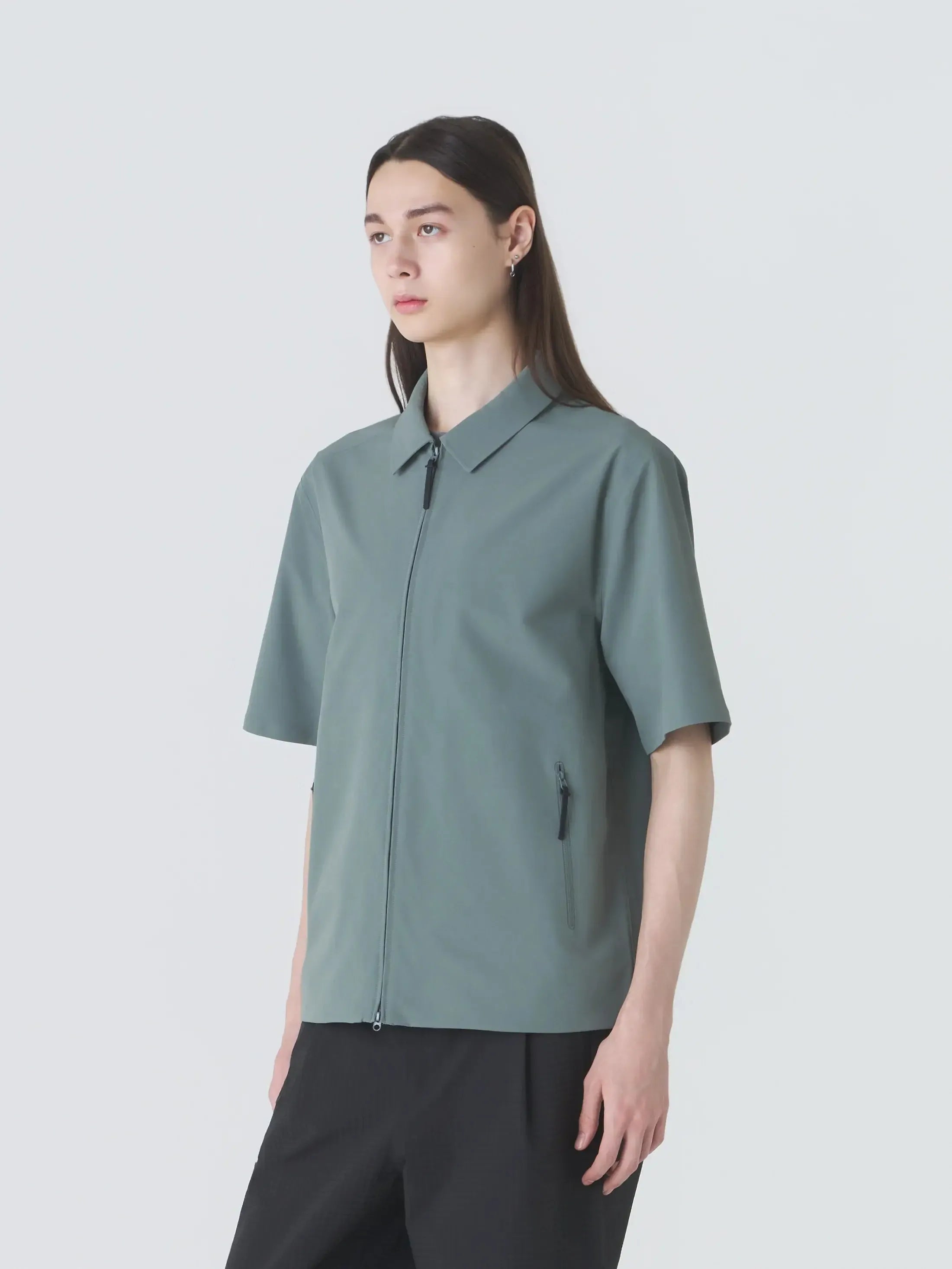 Edge Light Softshell Technical Short Sleeve Shirt - Pine Mist-Hiking Patrol-W2 Store