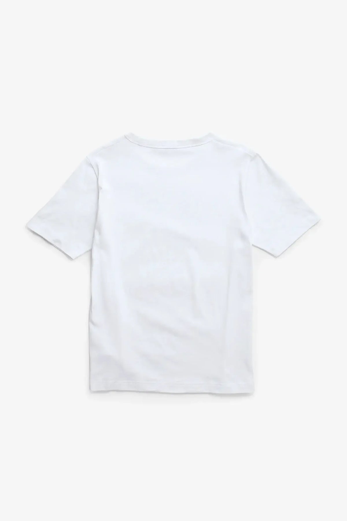 Elmelunde Organic Dry Cotton Crossword T-shirt - White-Norse Projects-W2 Store