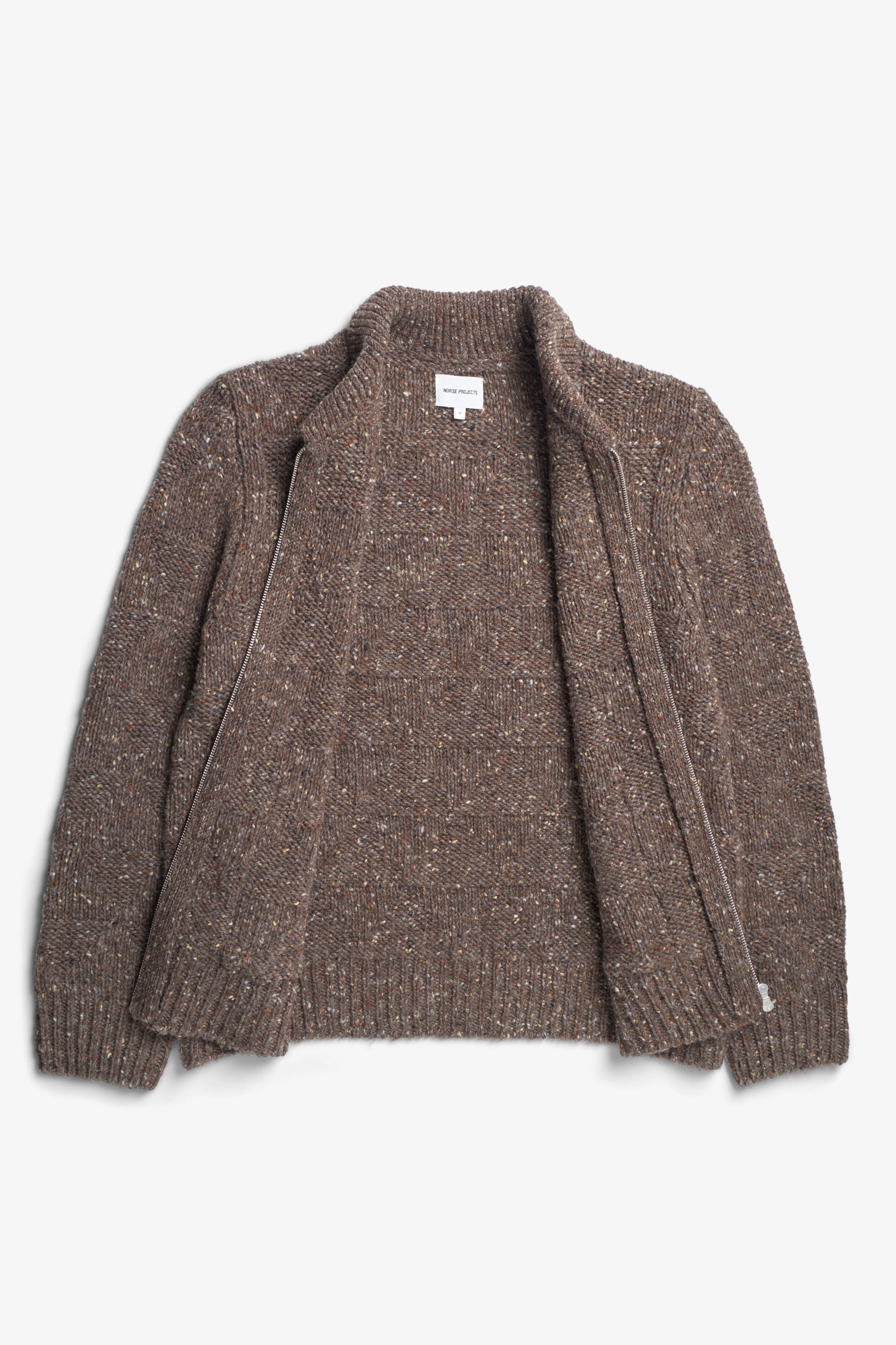 Erik Donegal Diamond Jacket - Seal Brown-Norse Projects-W2 Store