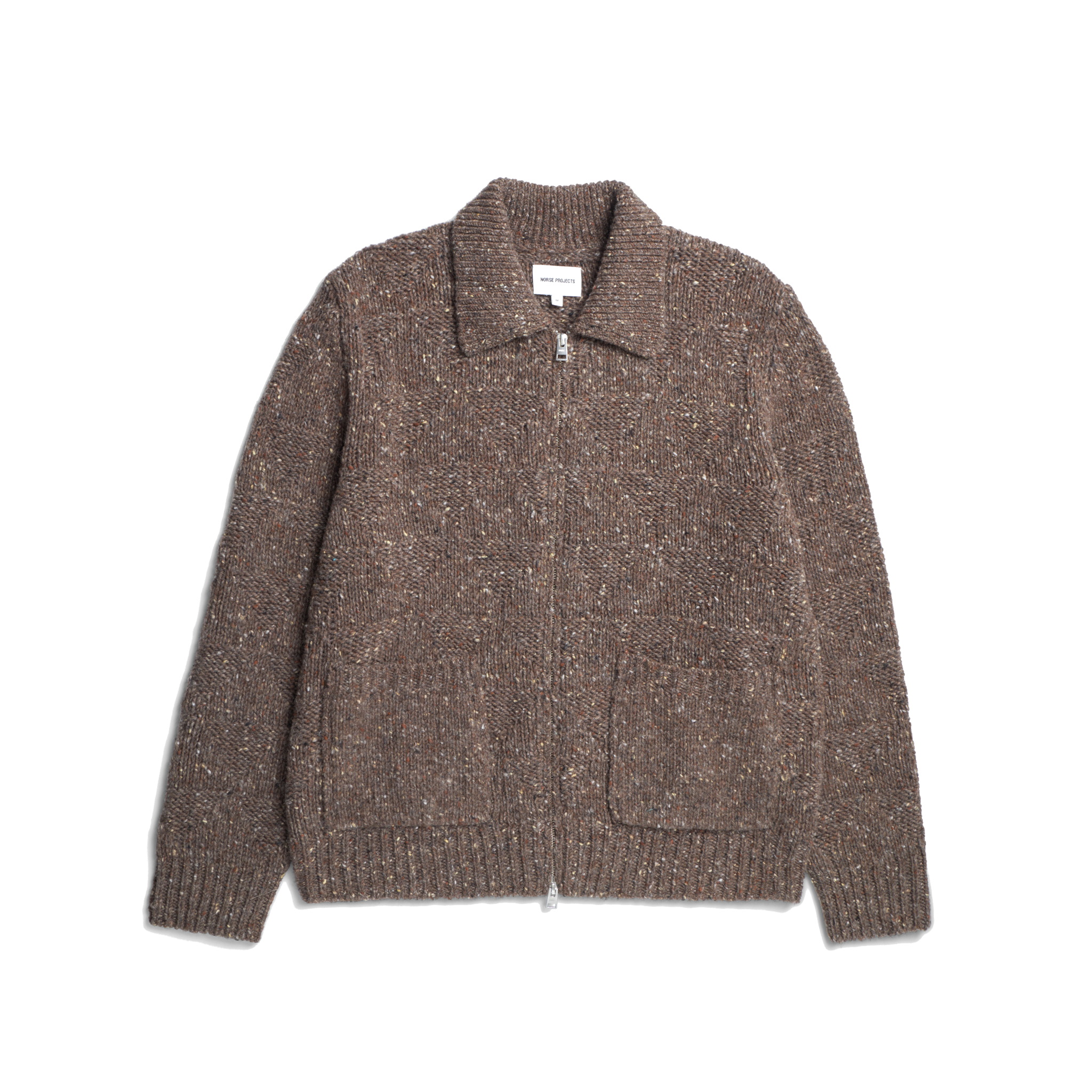 Erik Donegal Diamond Jacket - Seal Brown-Norse Projects-W2 Store