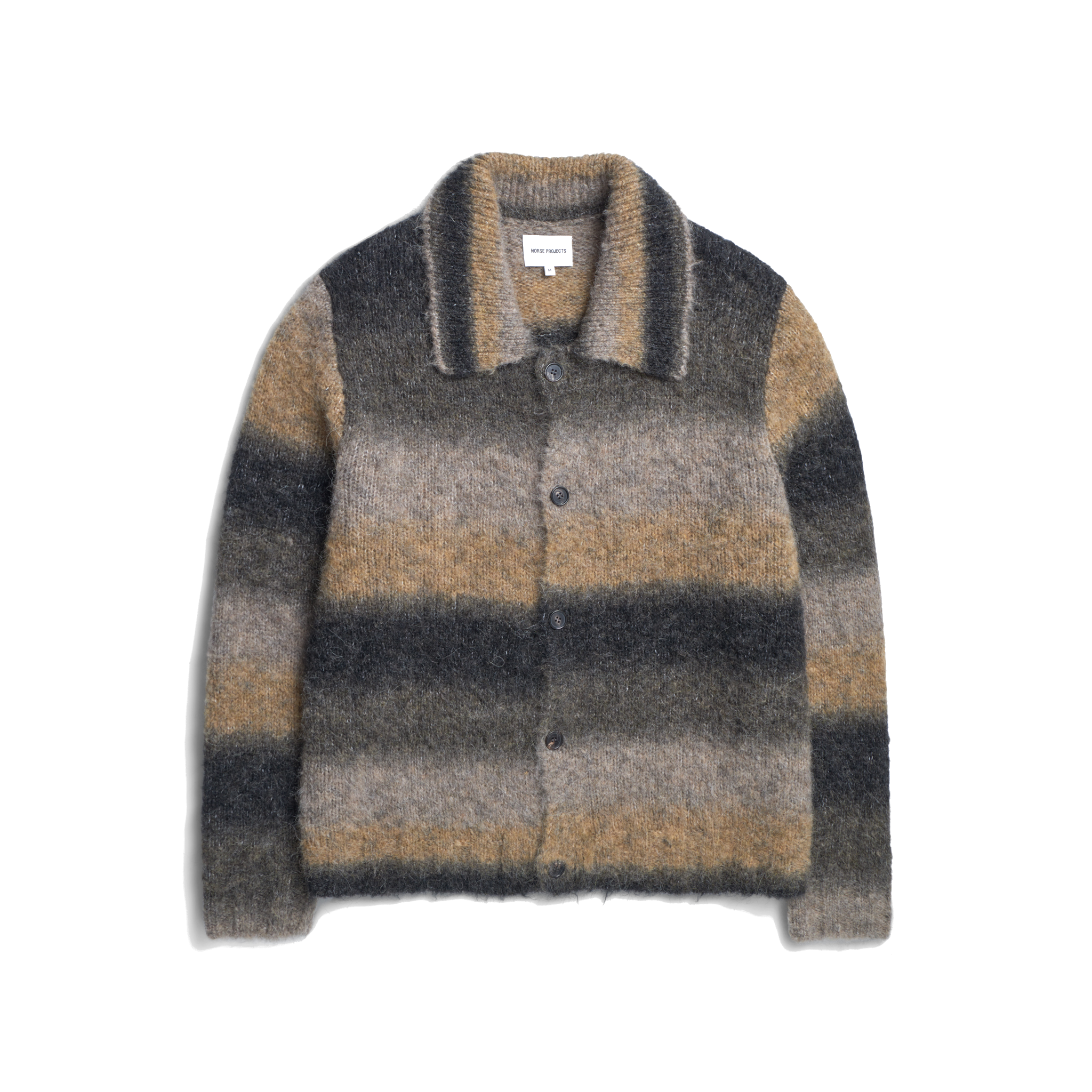 Erik Gradient Alpaca Wool Jacket - Utility Khaki-Norse Projects-W2 Store
