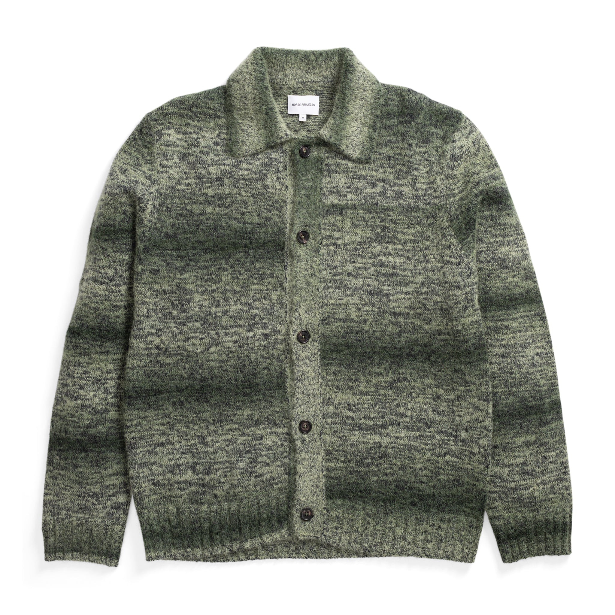 Erik Space Dye Alpaca Mohair Cotton Jacket - Army Green-Norse Projects-W2 Store
