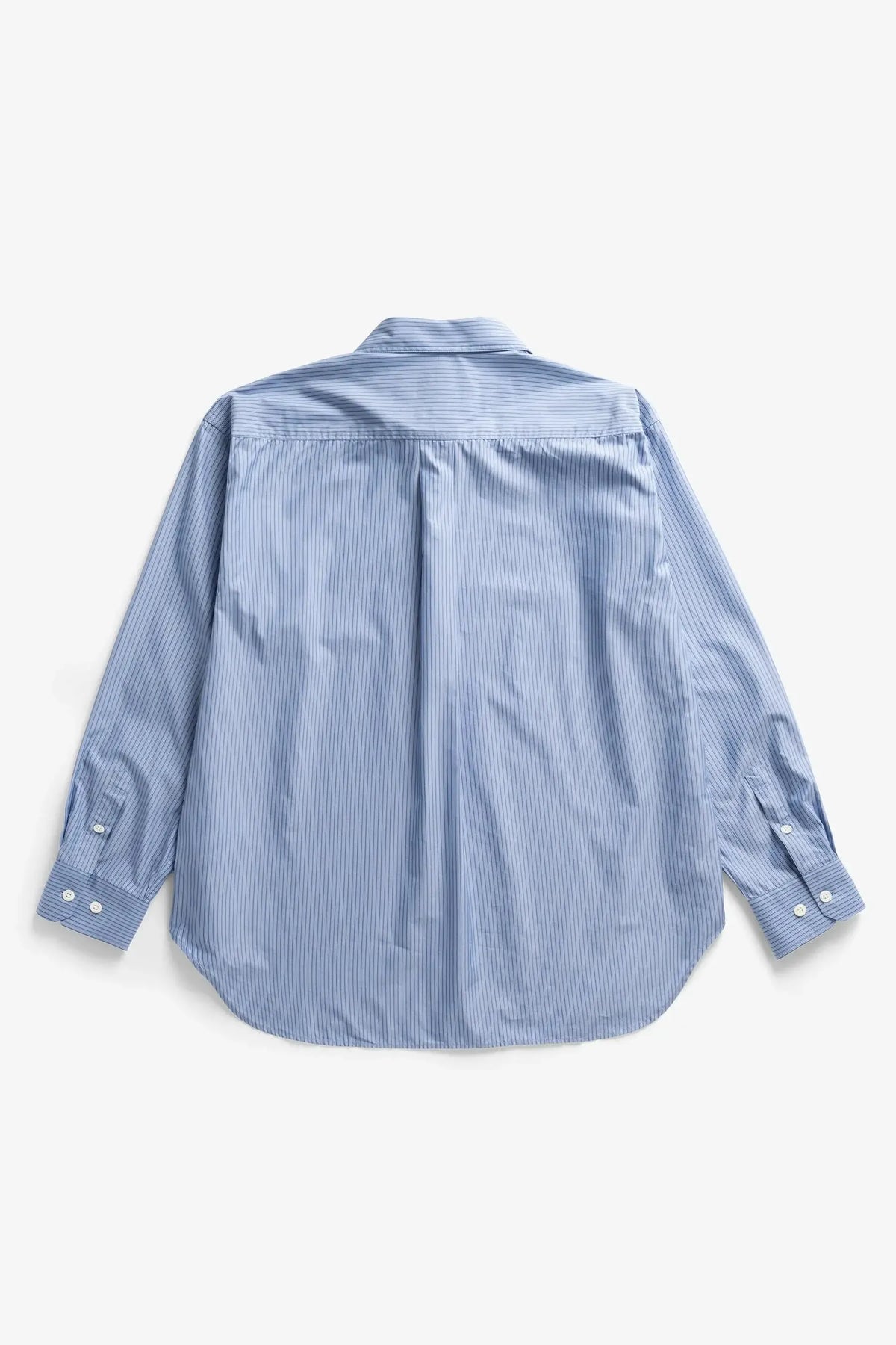 Espevik Fine Cotton Poplin Oversize Shirt - Cerulean-Norse Projects-W2 Store