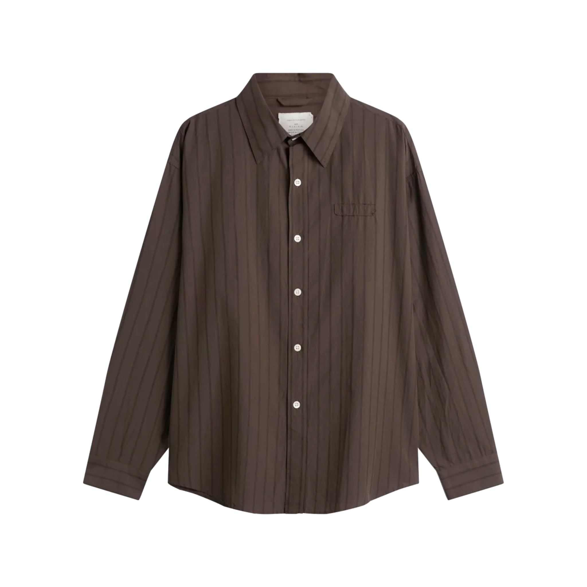 Essay Shirt - Dark Brown Triple Stripe-mfpen-W2 Store