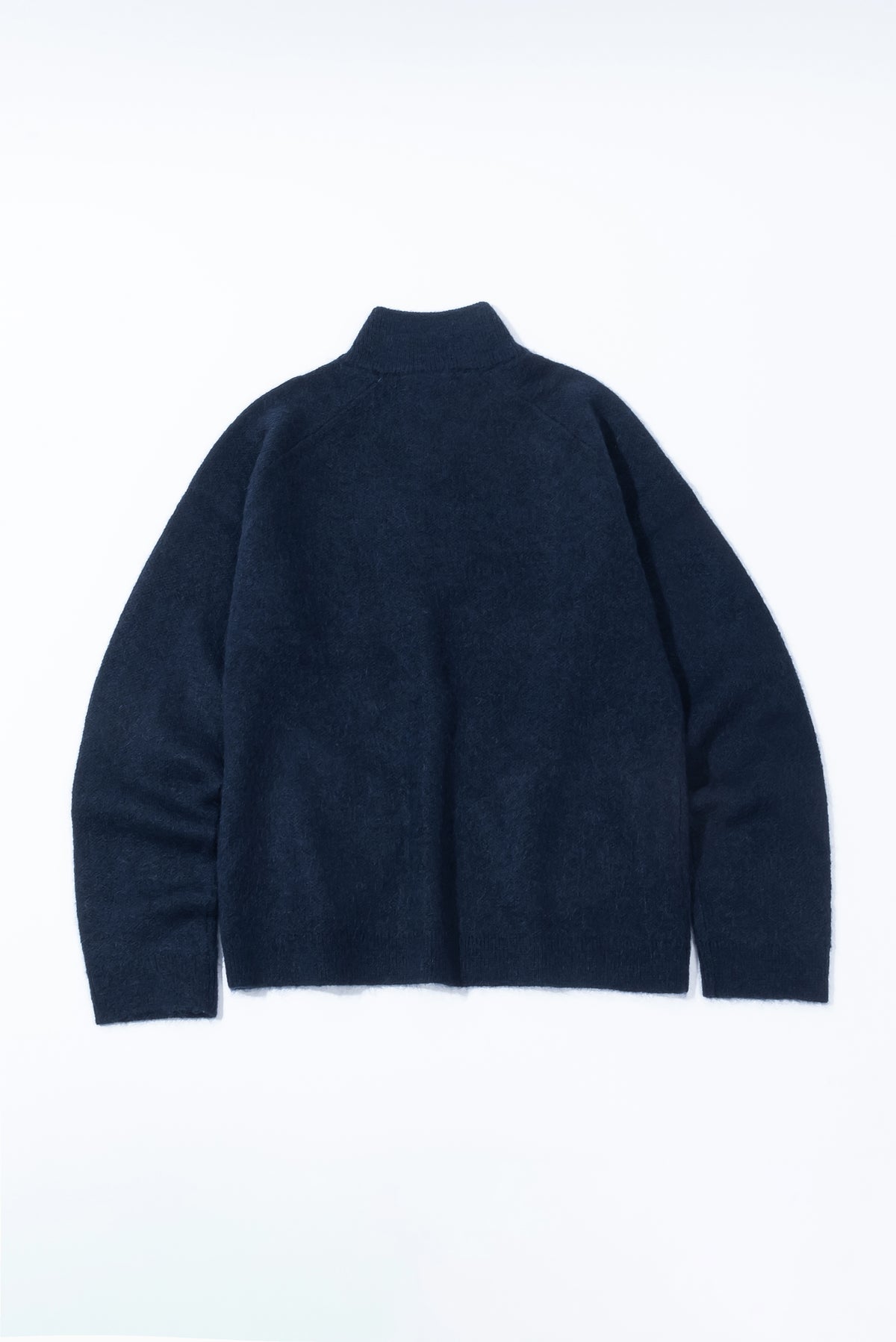 Essence Mohair Mixed Knit Top - Dark Navy-Hiking Patrol-W2 Store