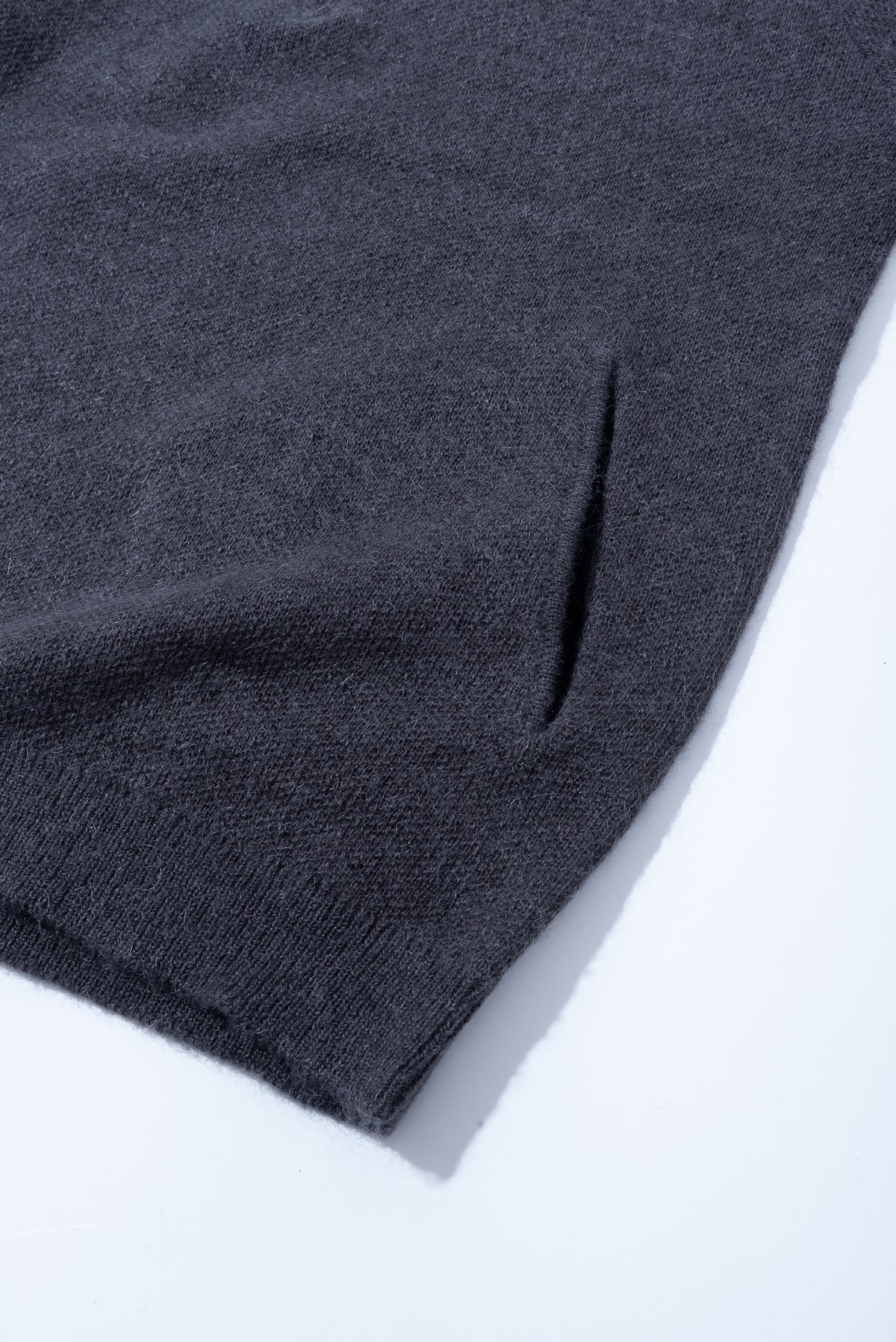 Essence Mohair Mixed Knit Top - Slate Brown-Hiking Patrol-W2 Store